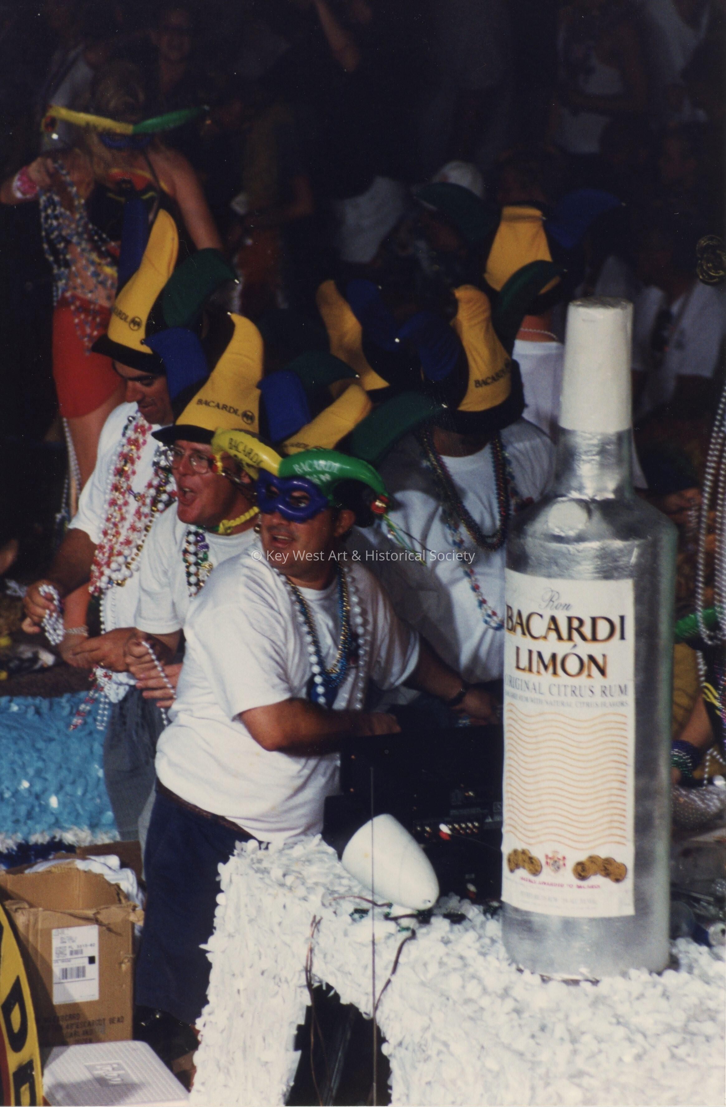 A float in the parade.