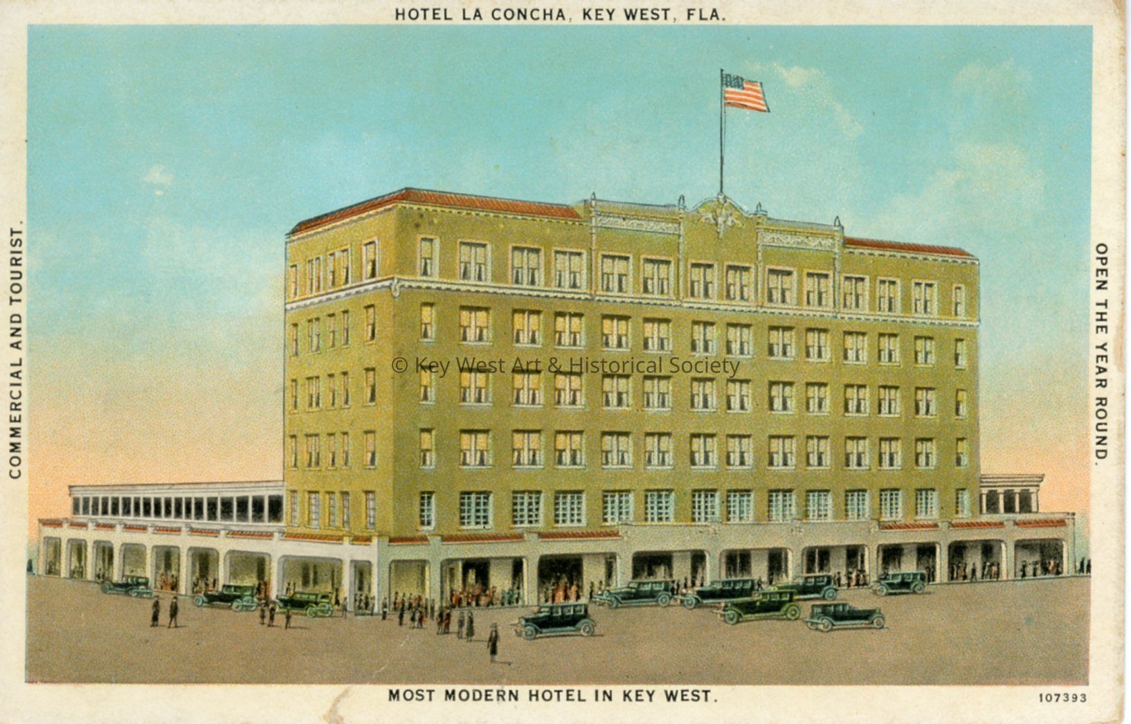 Hotel La Concha, Key West, Fla.; © Key West Art & Historical Society