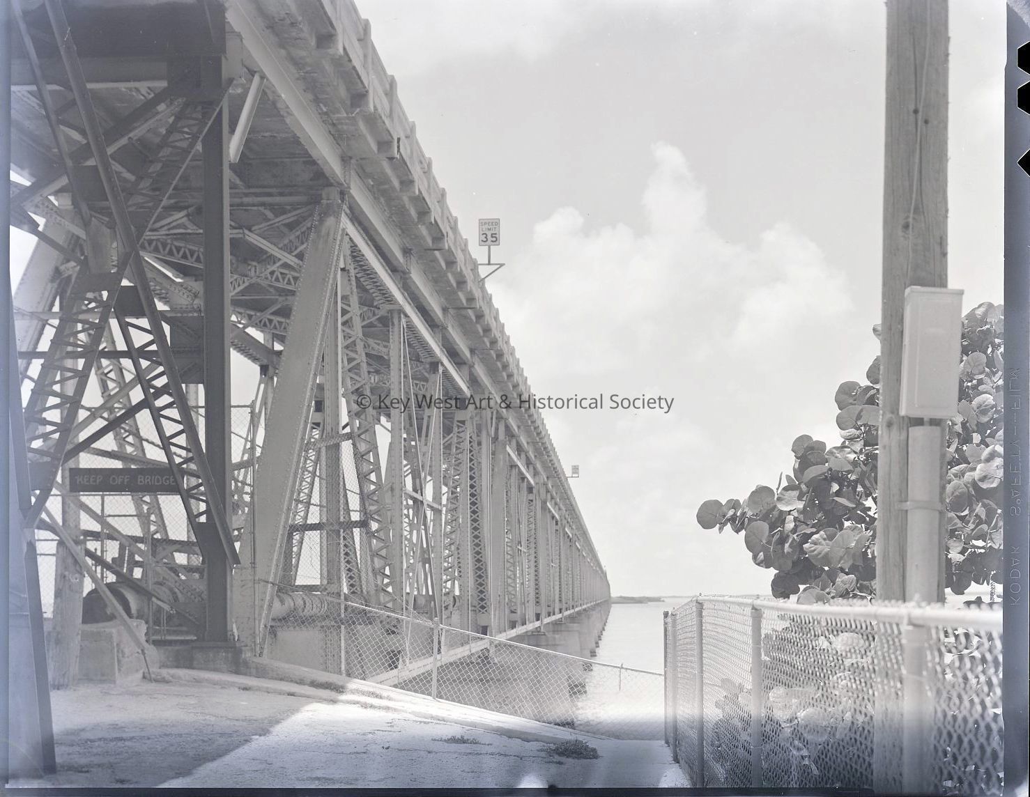 Bahia Honda Bridge; © Key West Art & Historical Society