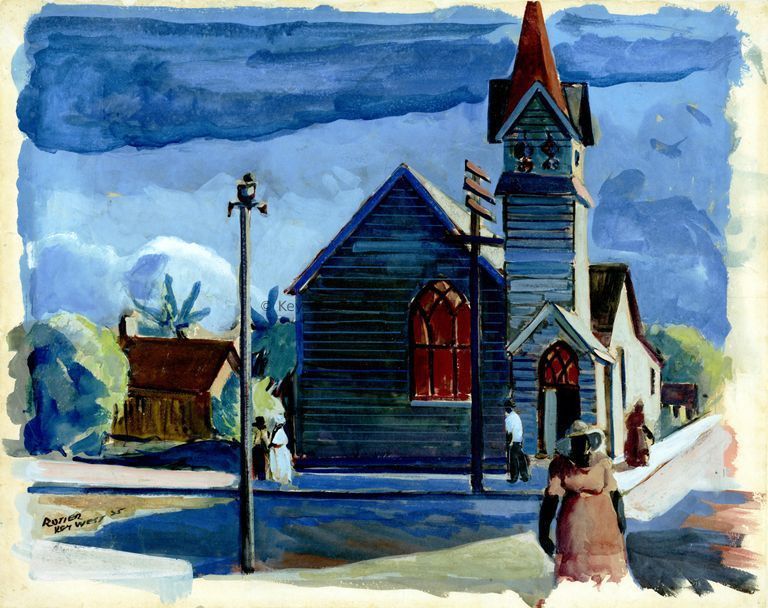          Cuban Church; © Key West Art & Historical Society
   