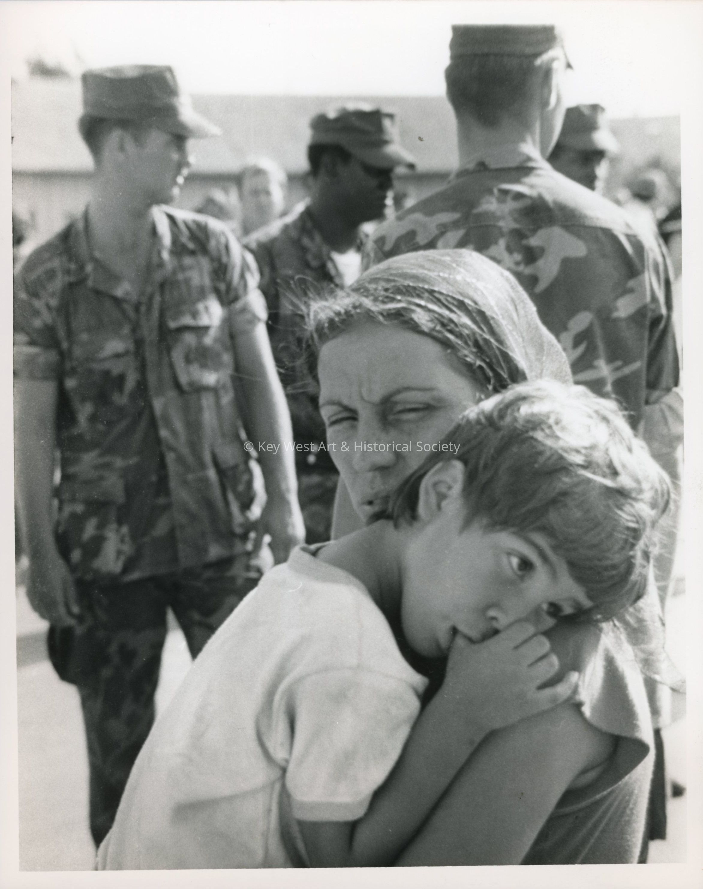 Mariel Boatlift Refugees; © Key West Art & Historical Society