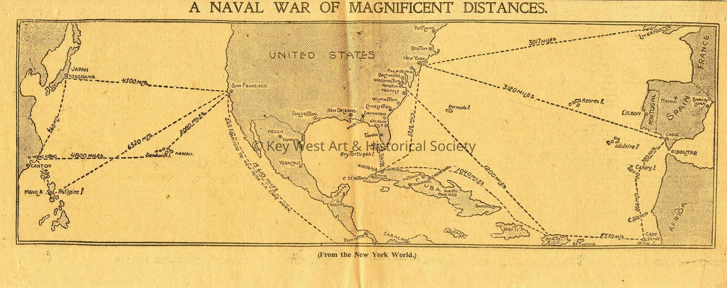 A Naval War of Magnificent Distances; © Key West Art & Historical Society