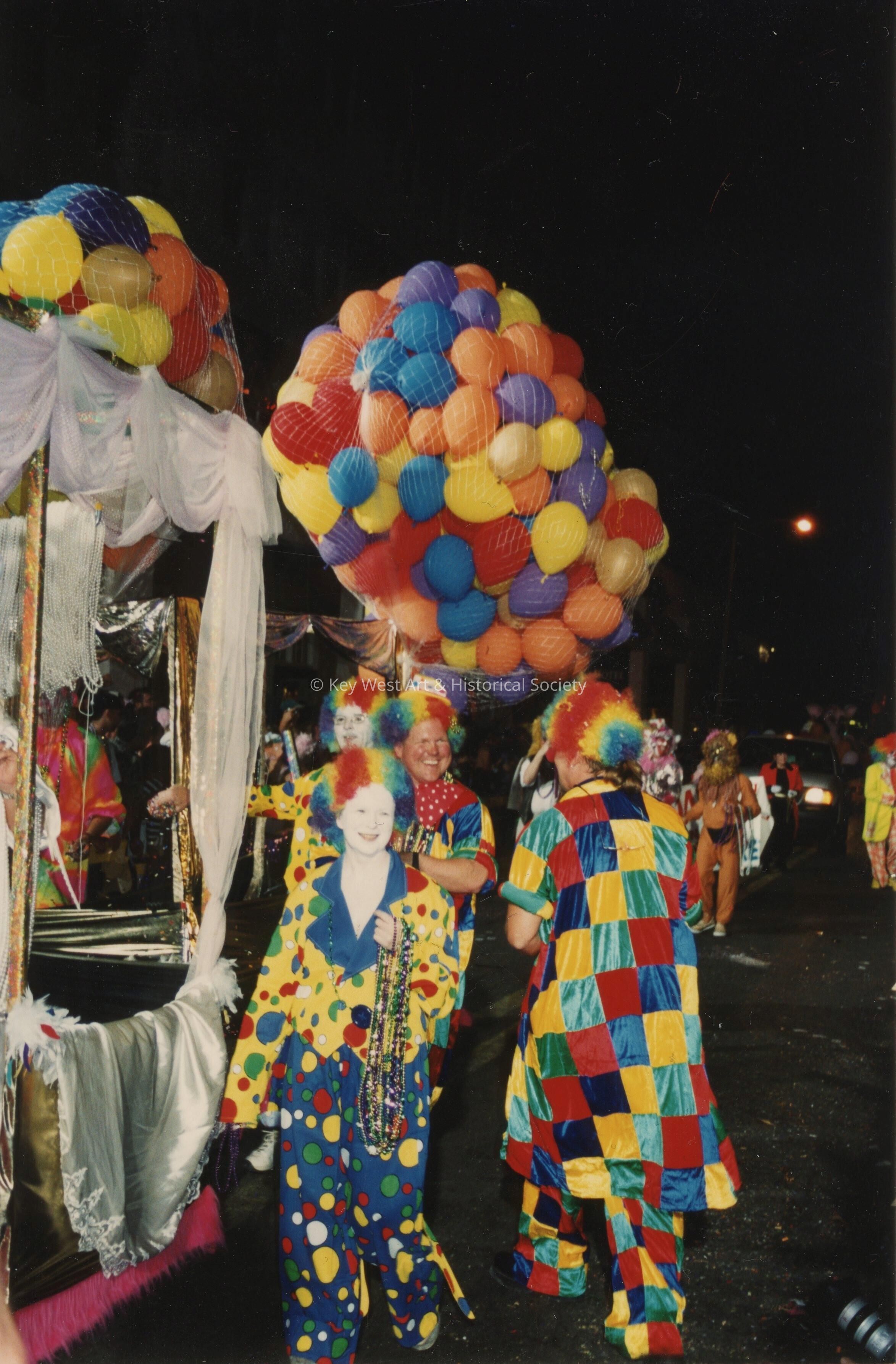 A float in the parade.