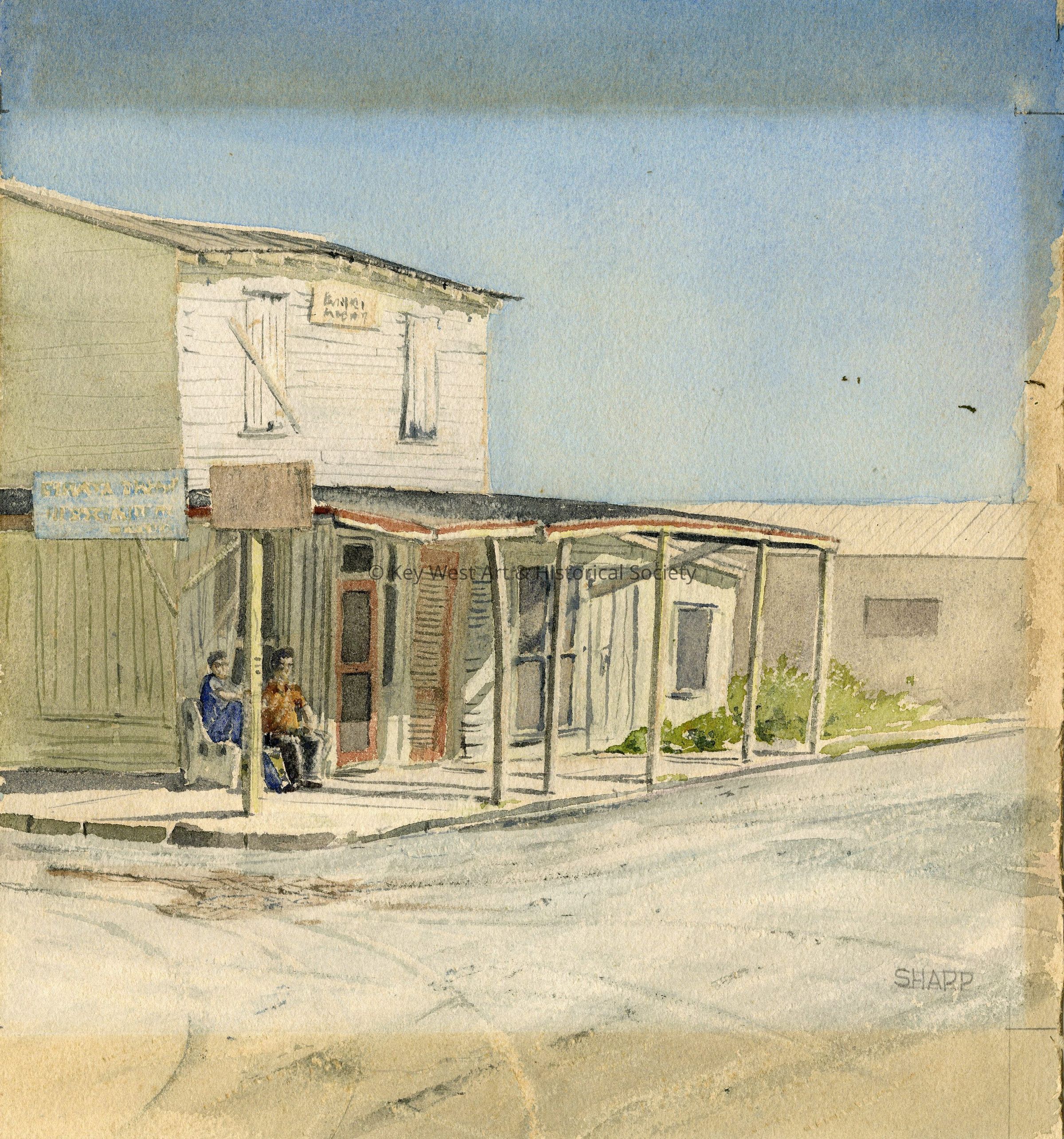 Fisherman's Cafe; © Key West Art & Historical Society