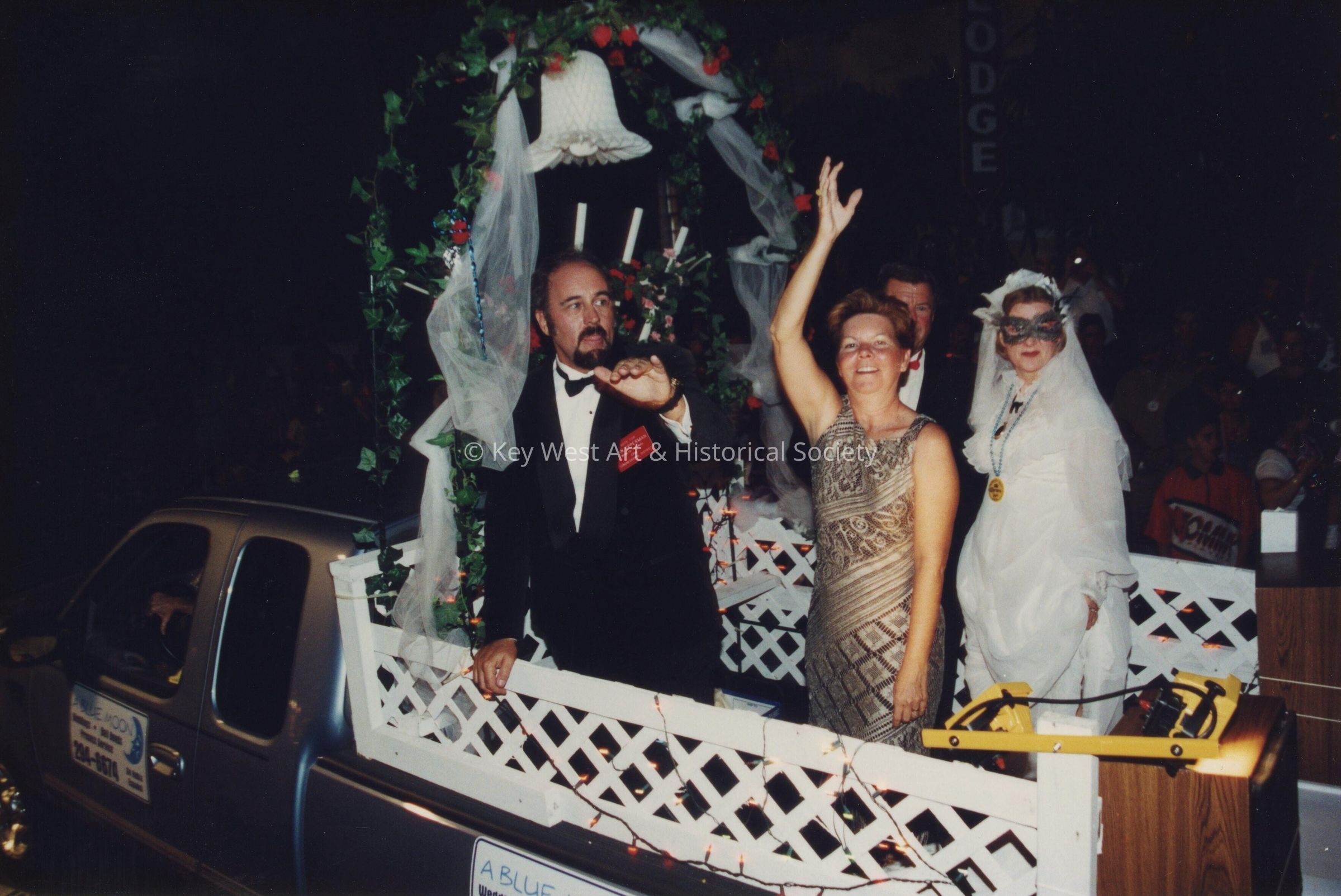 A float in the parade.