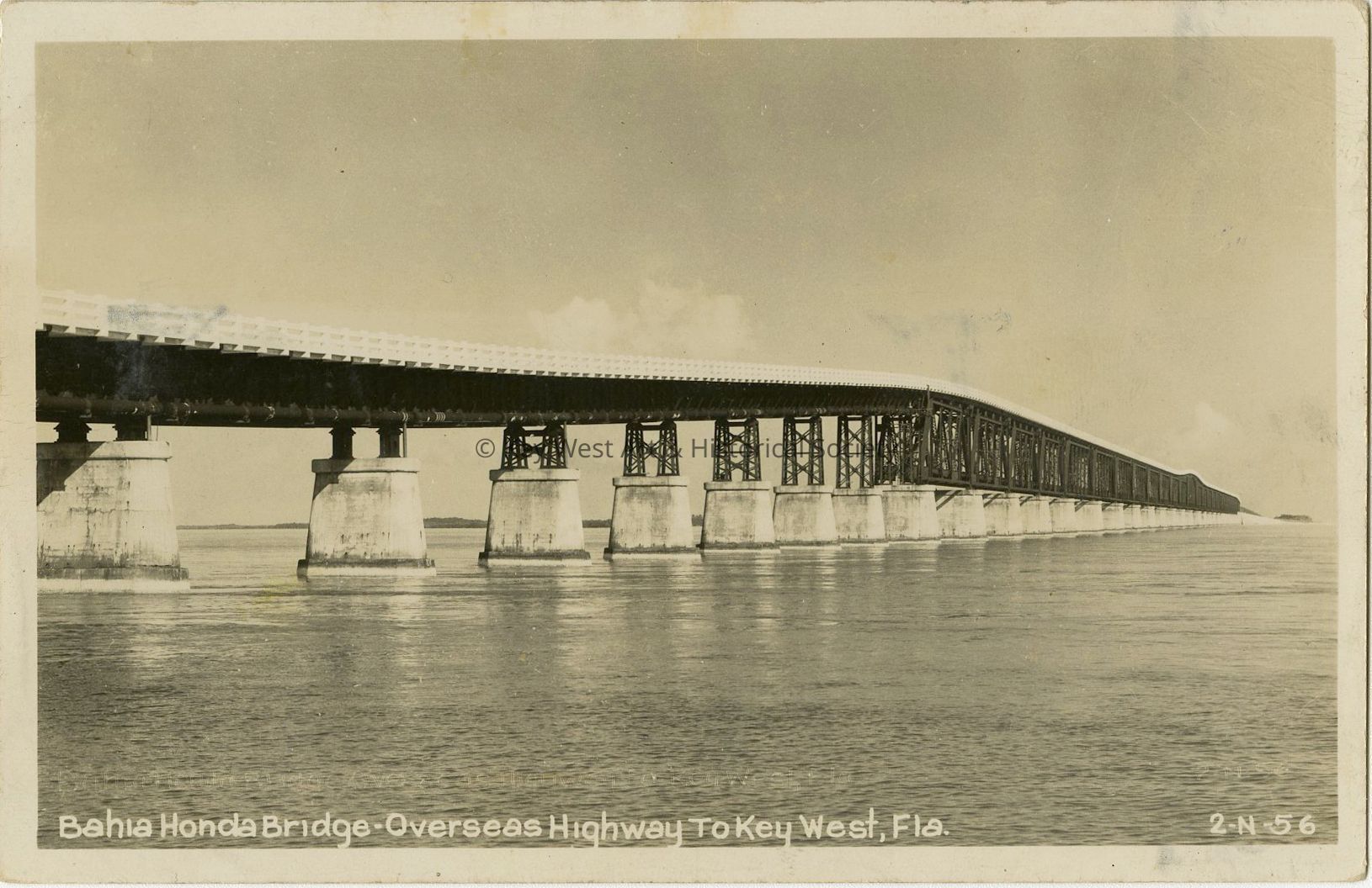 Bahia Honda Bridge Overseas Highway; © Key West Art & Historical Society