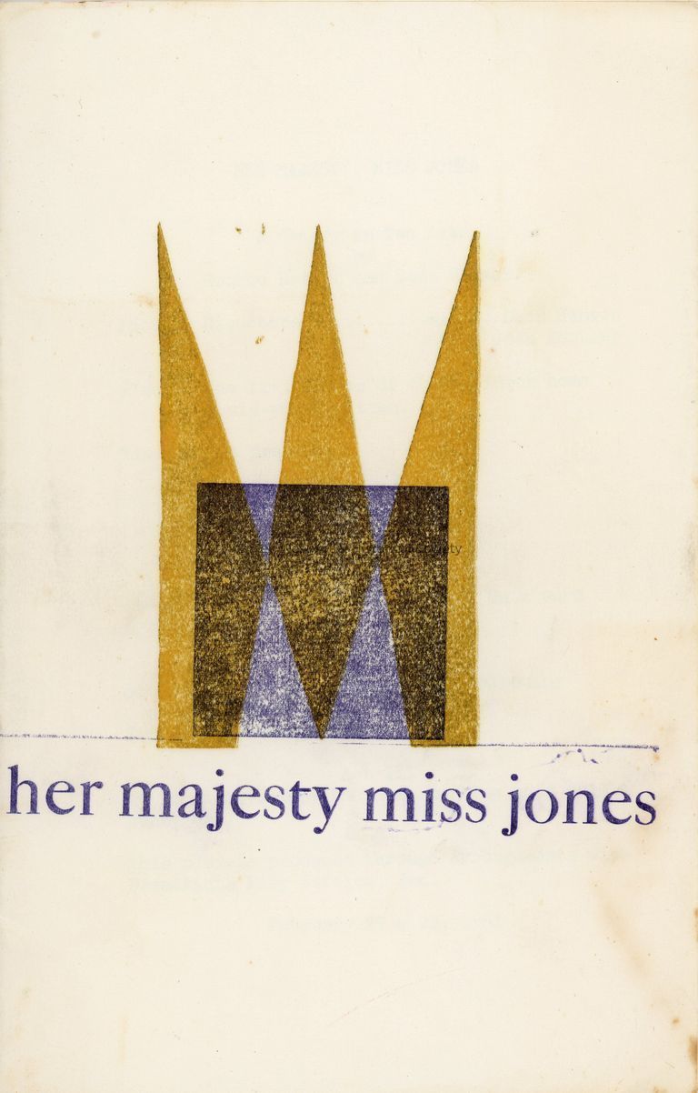 'Her Majesty Miss Jones' Program; © Key West Art & Historical Society