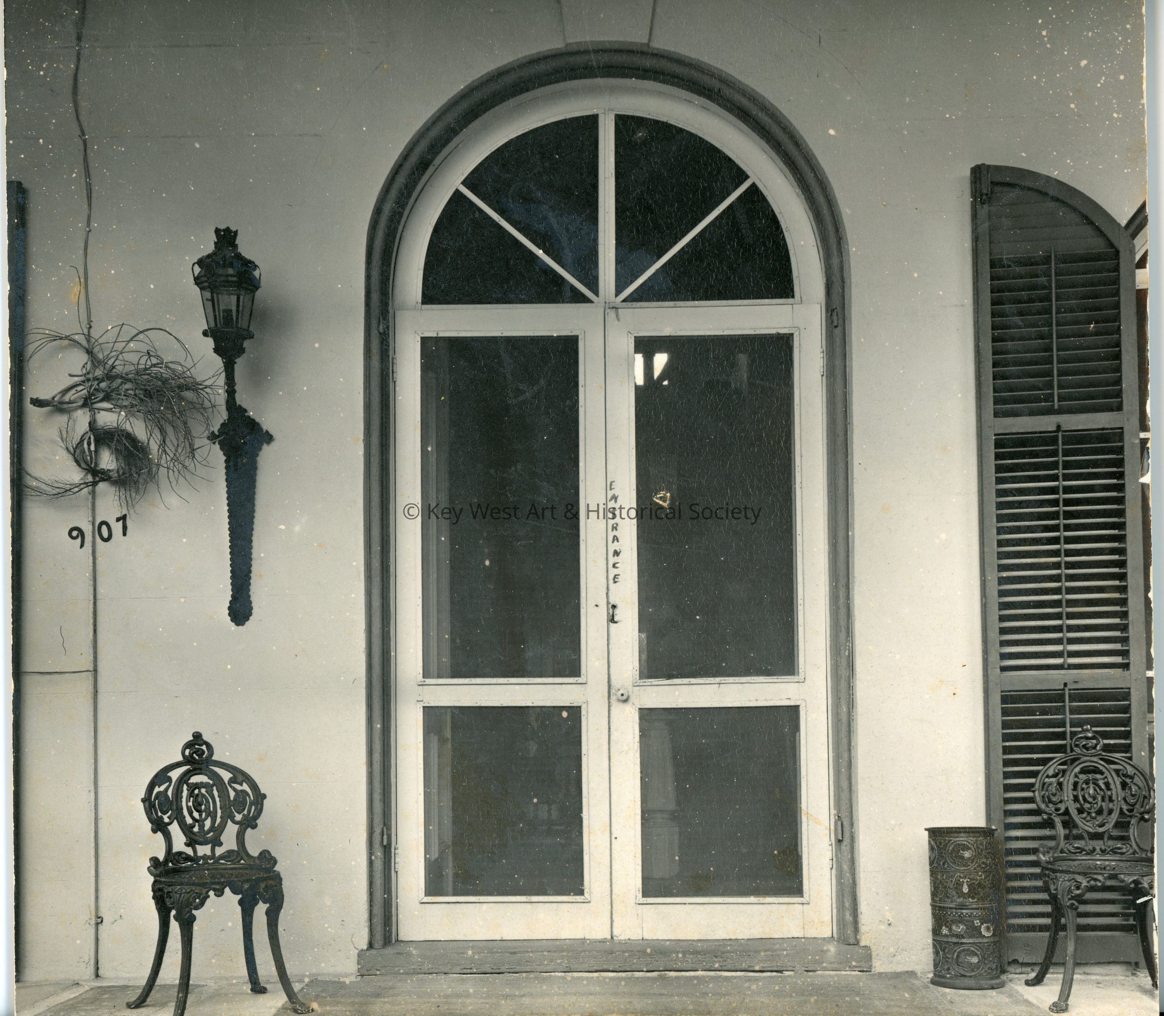 Hemingway House Doors; © Key West Art & Historical Society