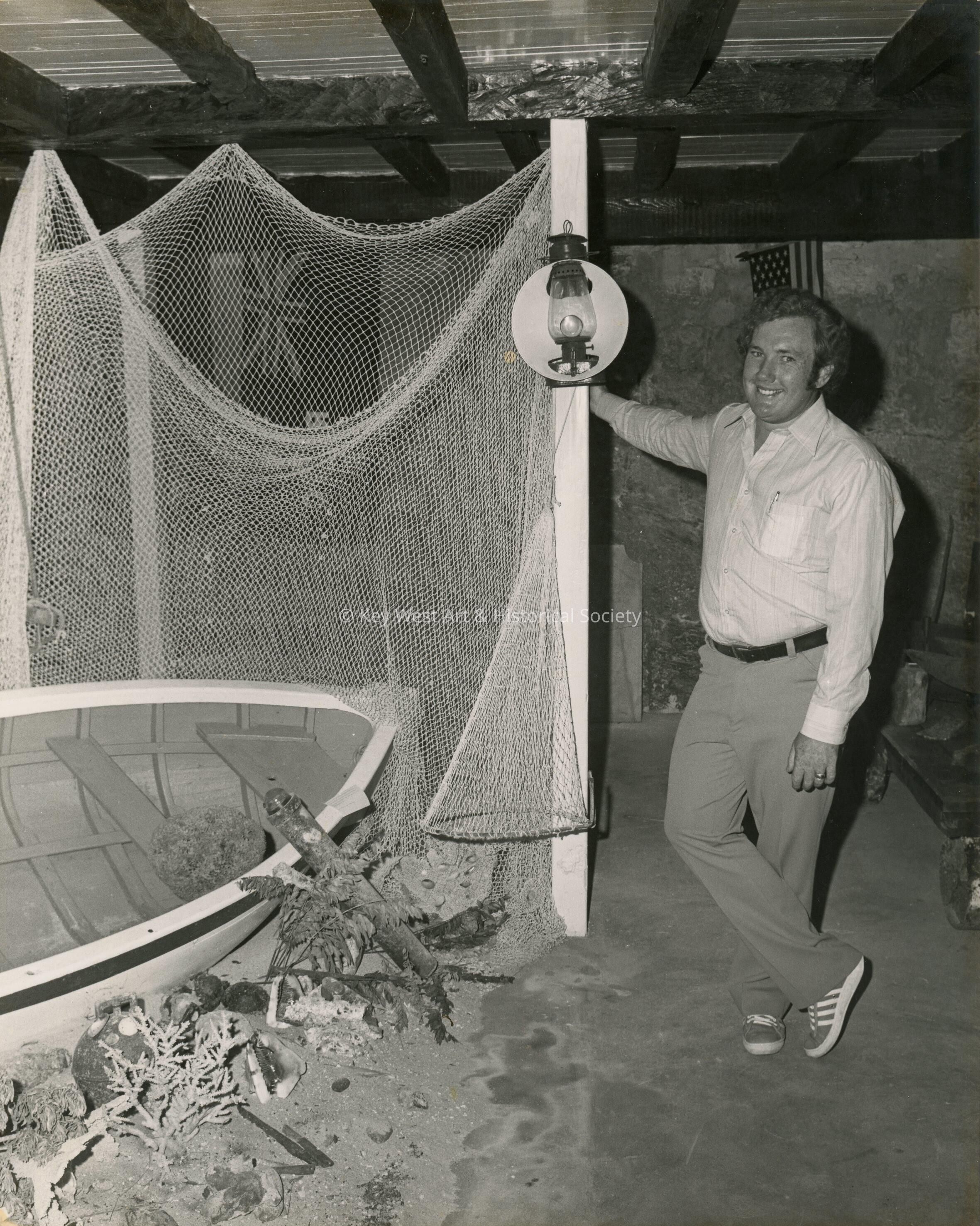 Alton Lowe in Museum Exhibition; © Key West Art & Historical Society