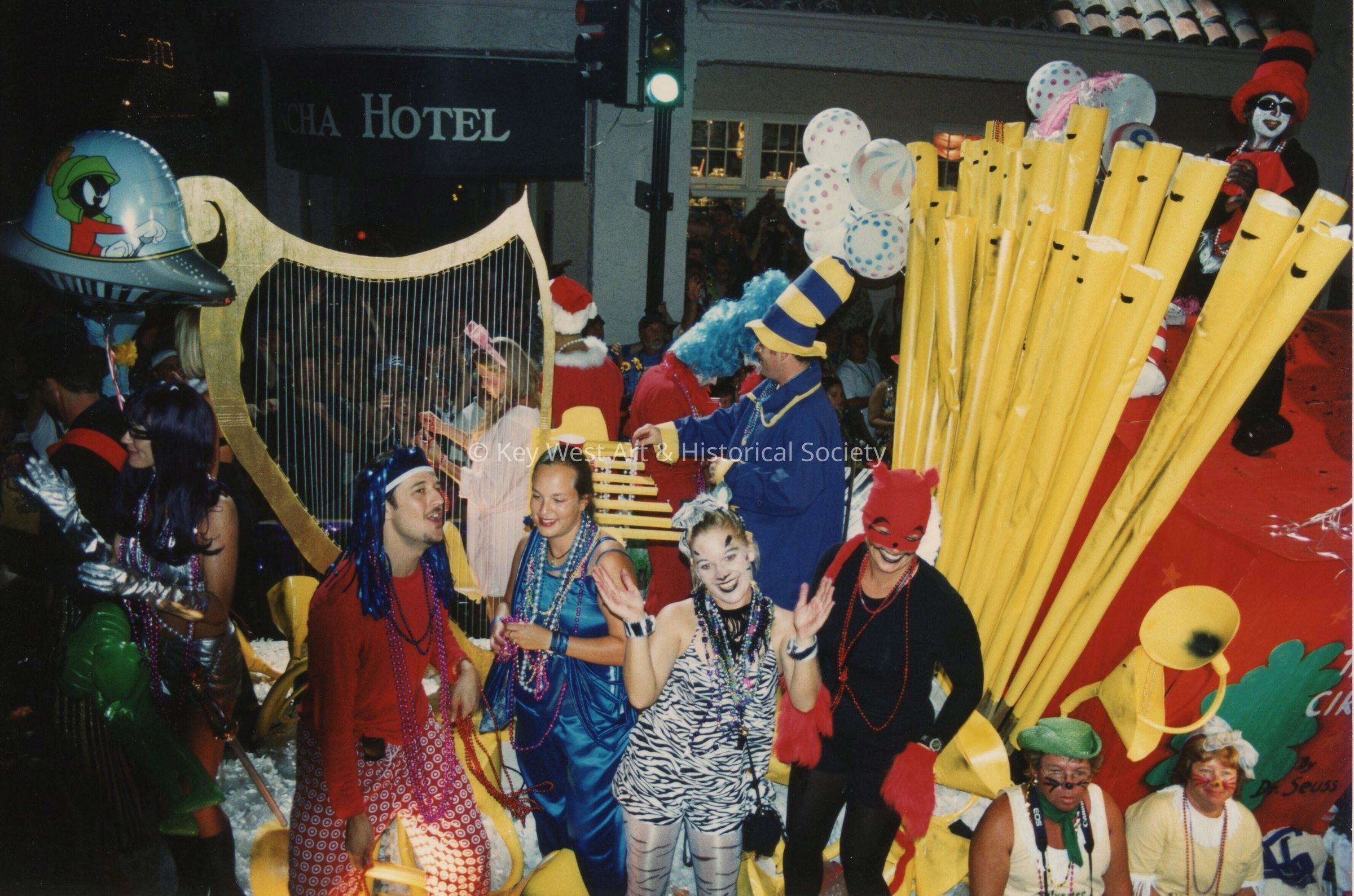 A float on the parade.