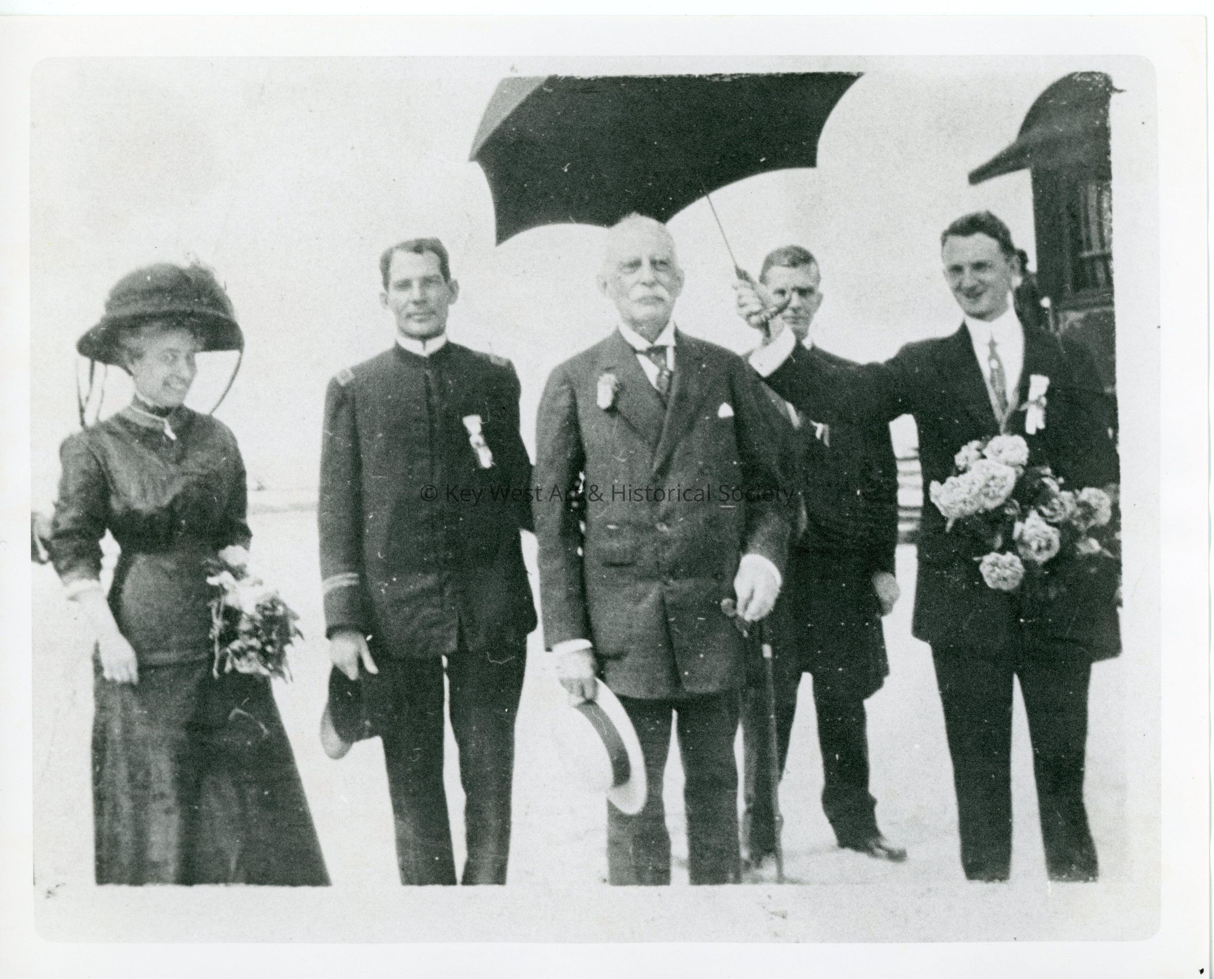 Henry Flagler Arrival First Train in Key West picture number 1