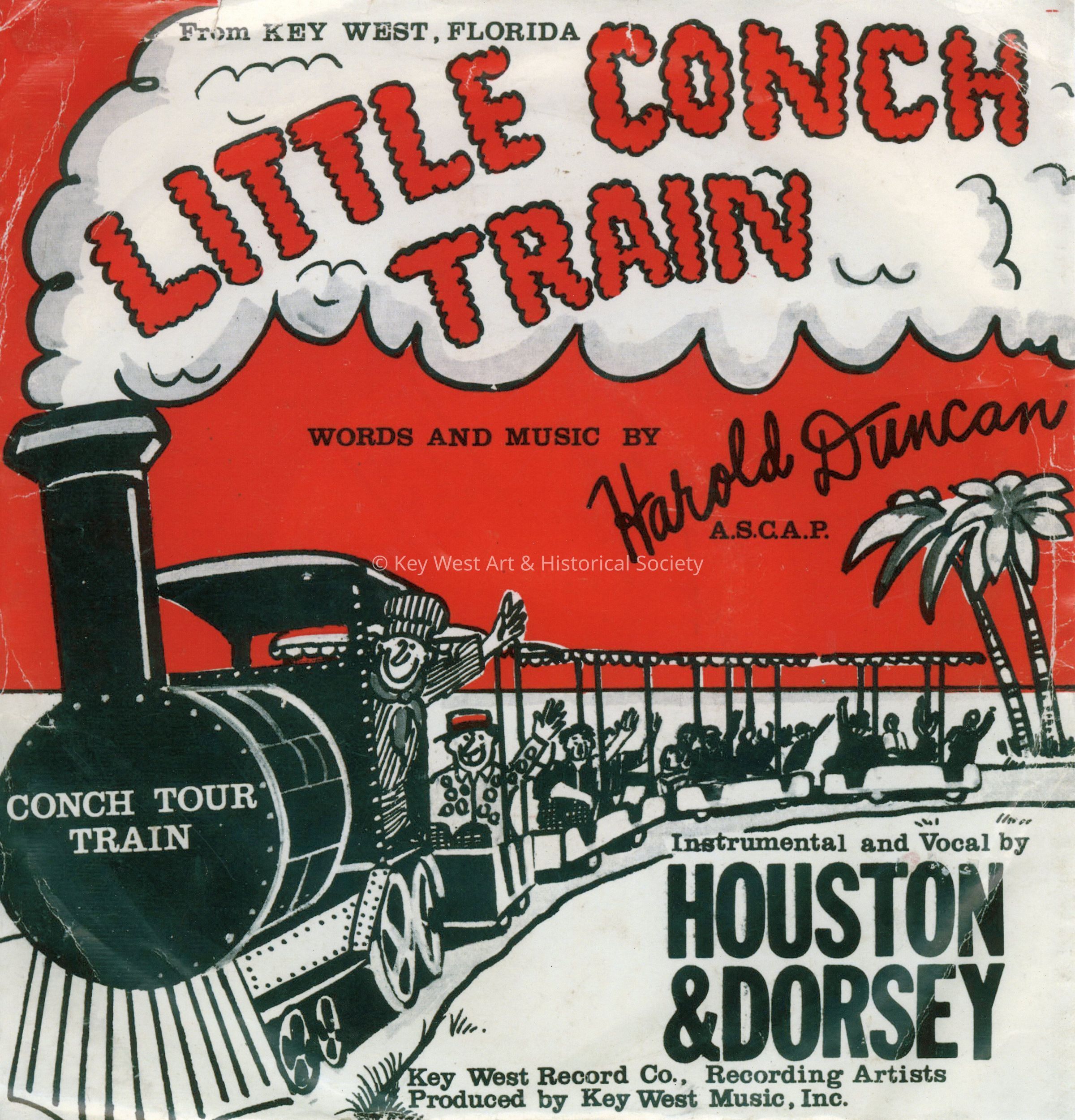 Houston And Dorsey's Key West and Little Conch Train; © Key West Art & Historical Society