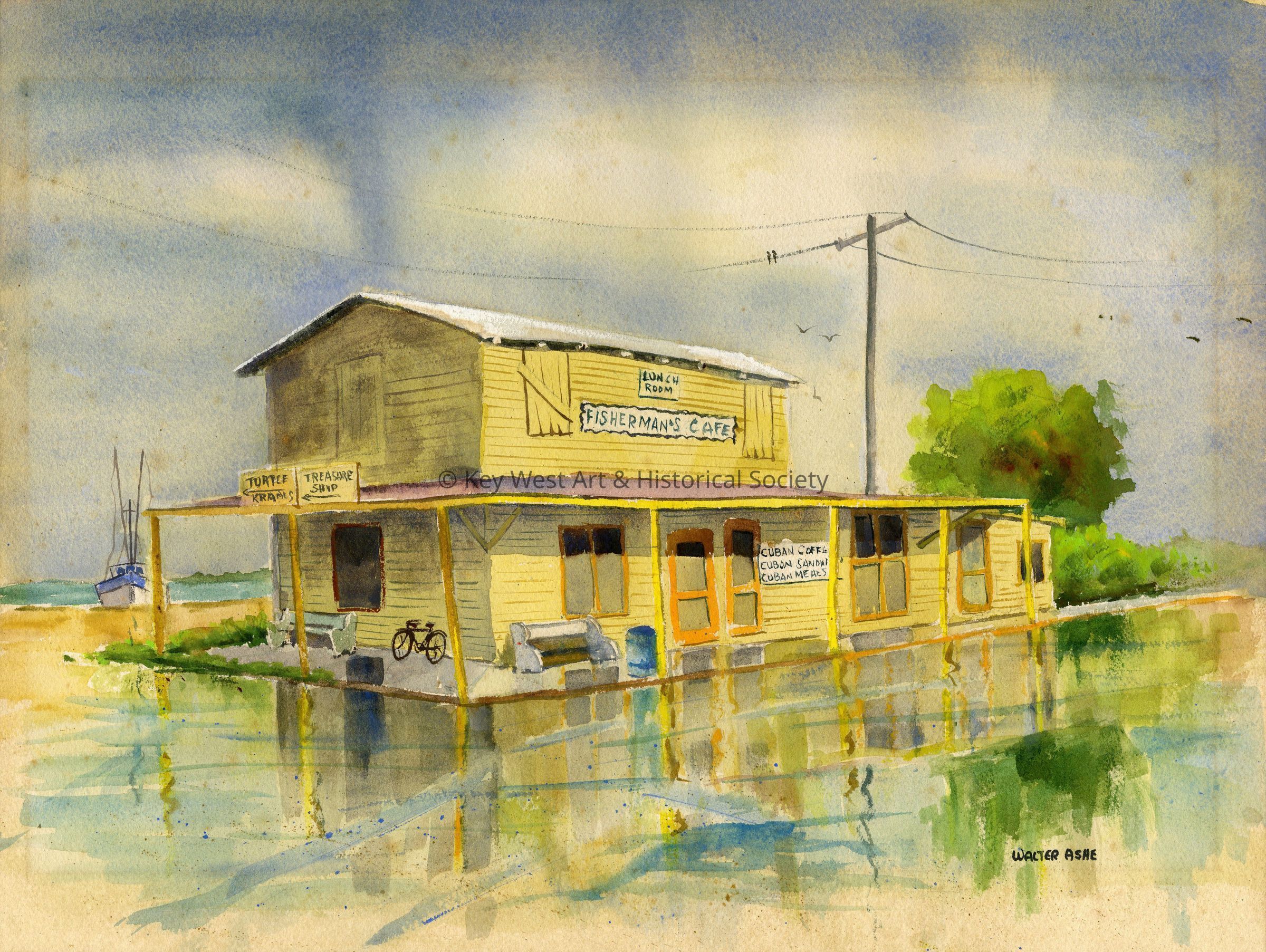 Fisherman's Cafe; © Key West Art & Historical Society