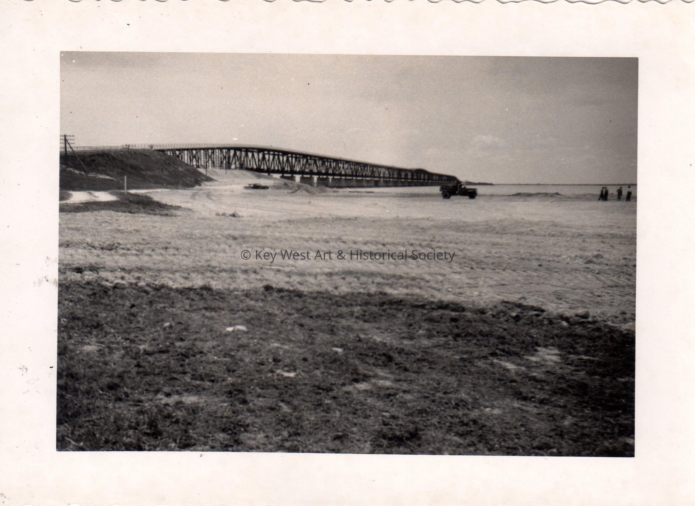 Bahia Honda Bridge; Copyright: © Key West Art & Historical Society; Origformat: Print-Photographic