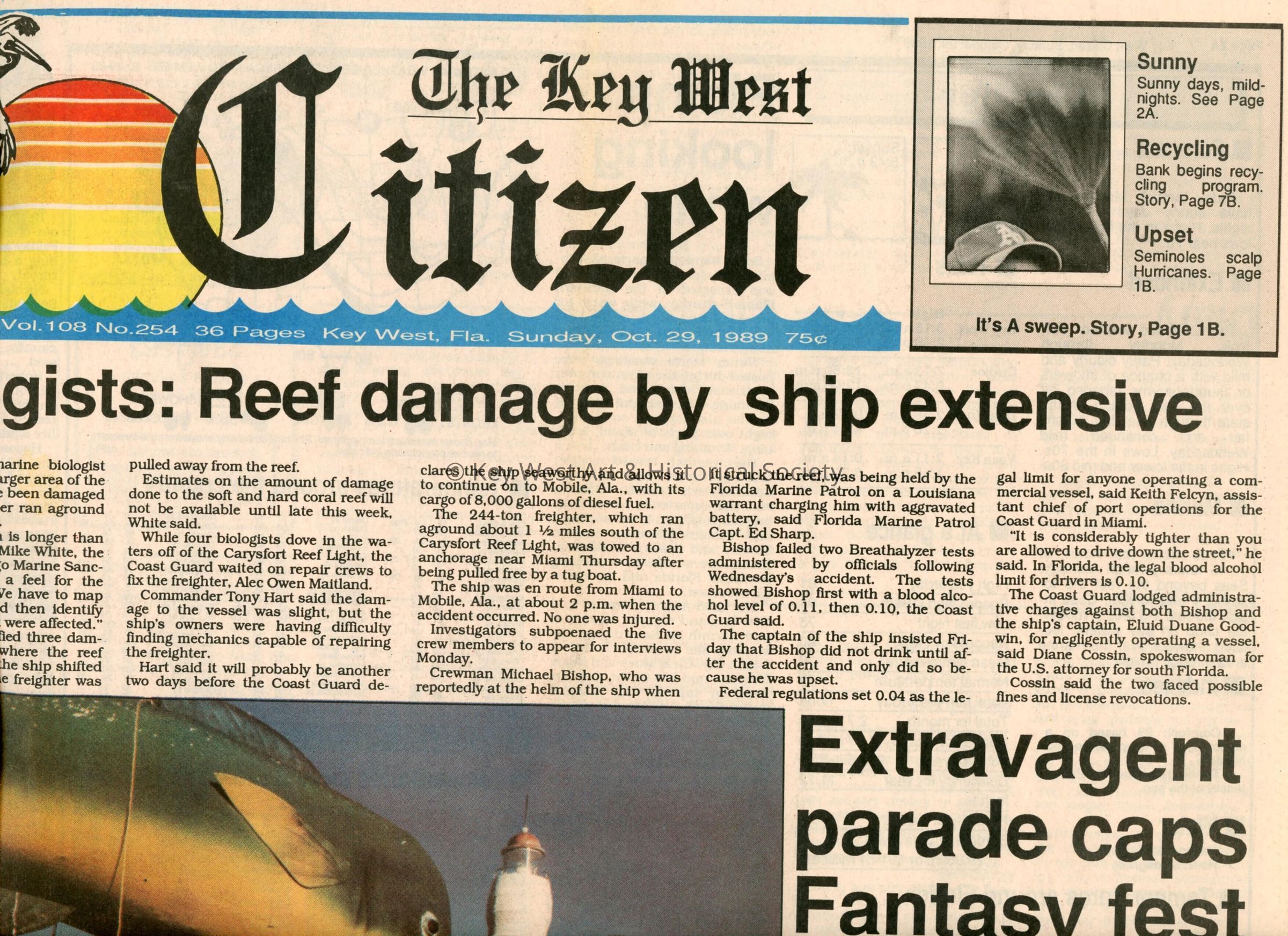 A few articles about Fantasy Fest in the Key West Citizen. picture number 1