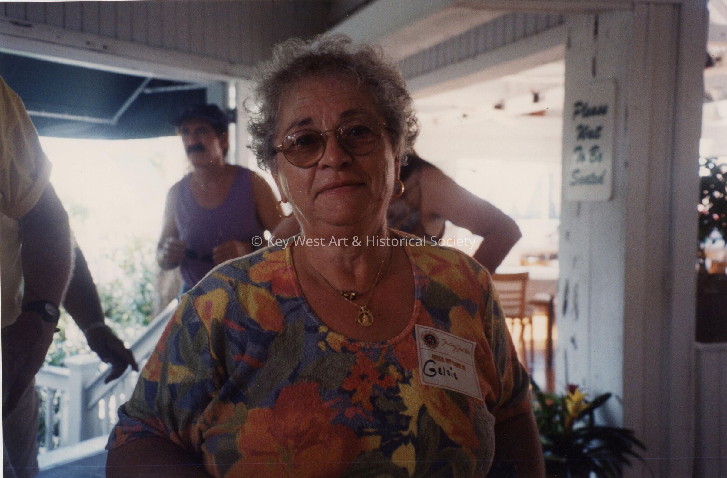 An unknown lady at a FF party.