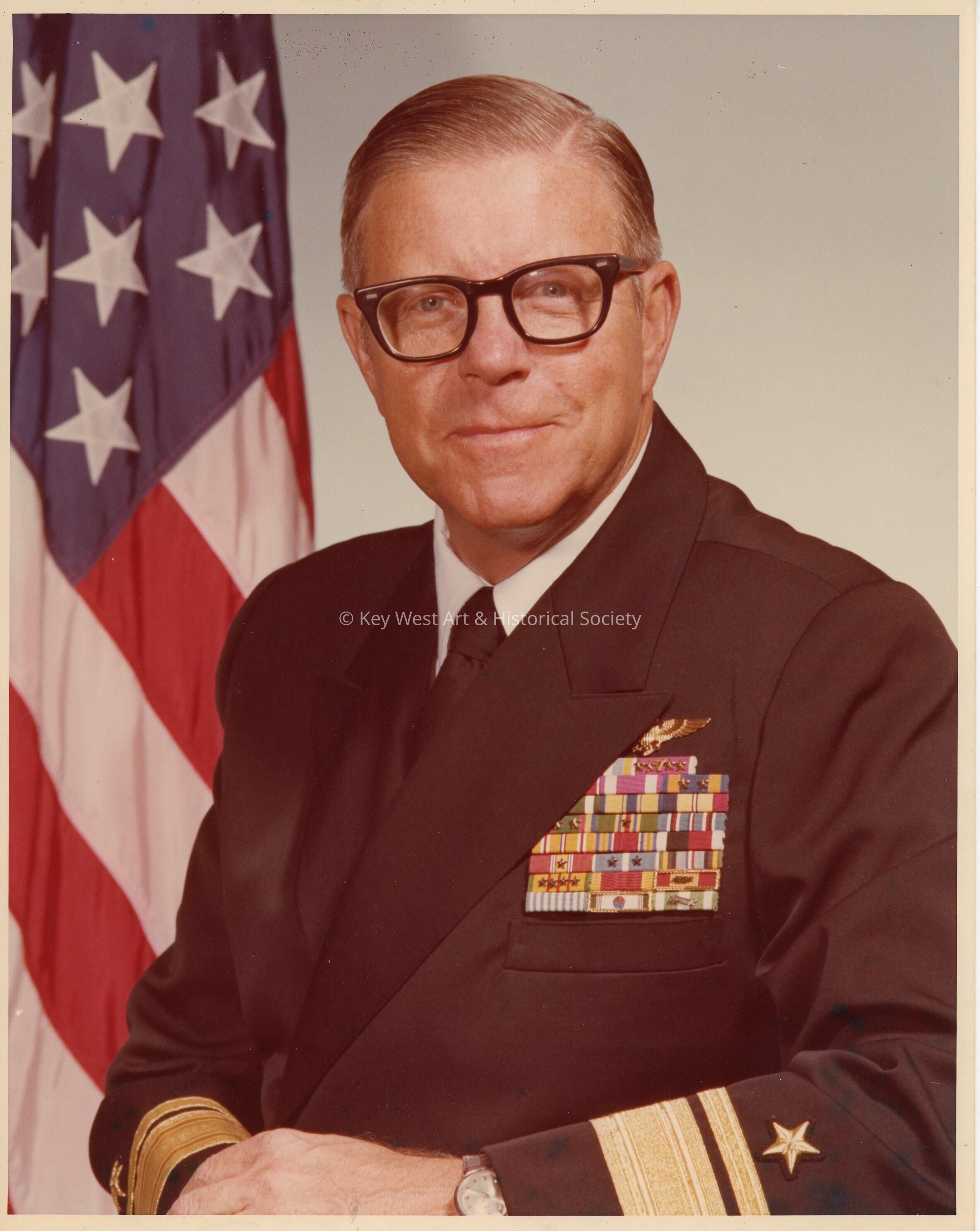 An unknown man in uniform