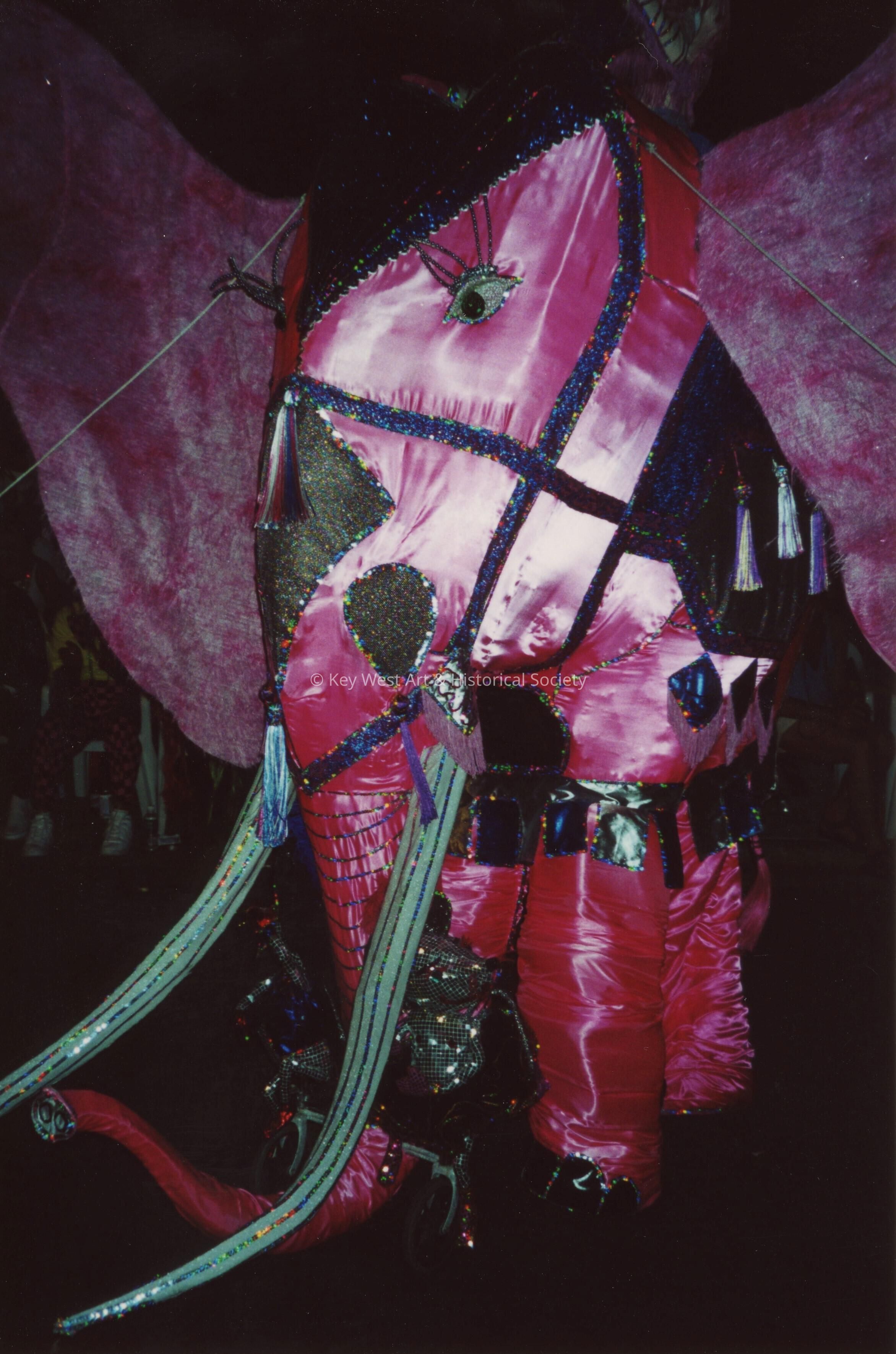 A float in the parade.