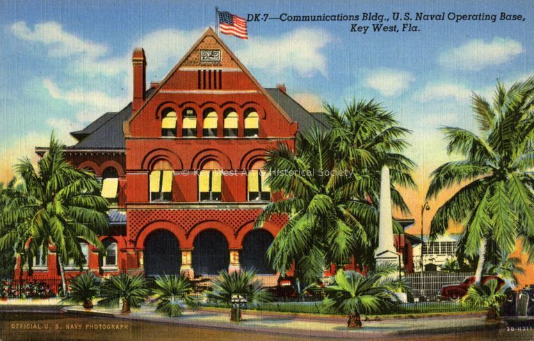 Communications Bldg., U.S. Naval Operating Base, Key West, Fla.