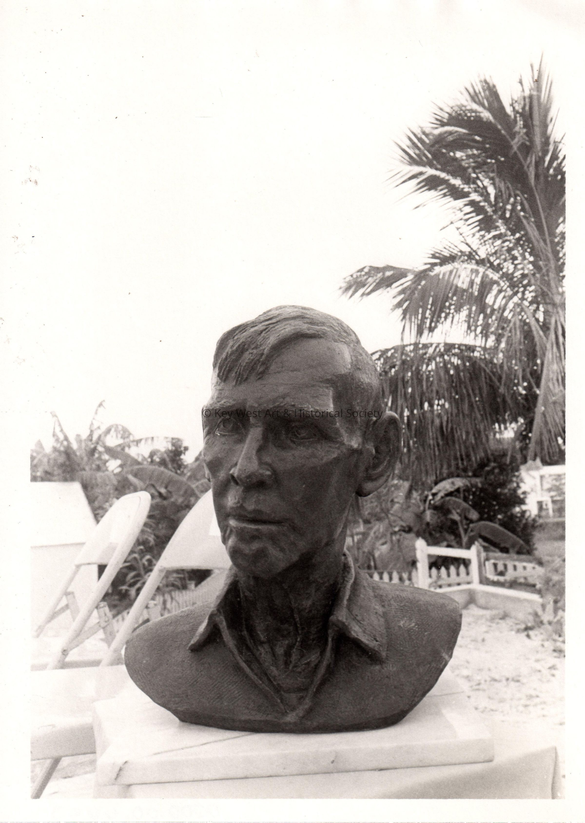 Bust from Loyalist Memorial Sculpture Garden, Green Turtle Cay; © Key West Art & Historical Society