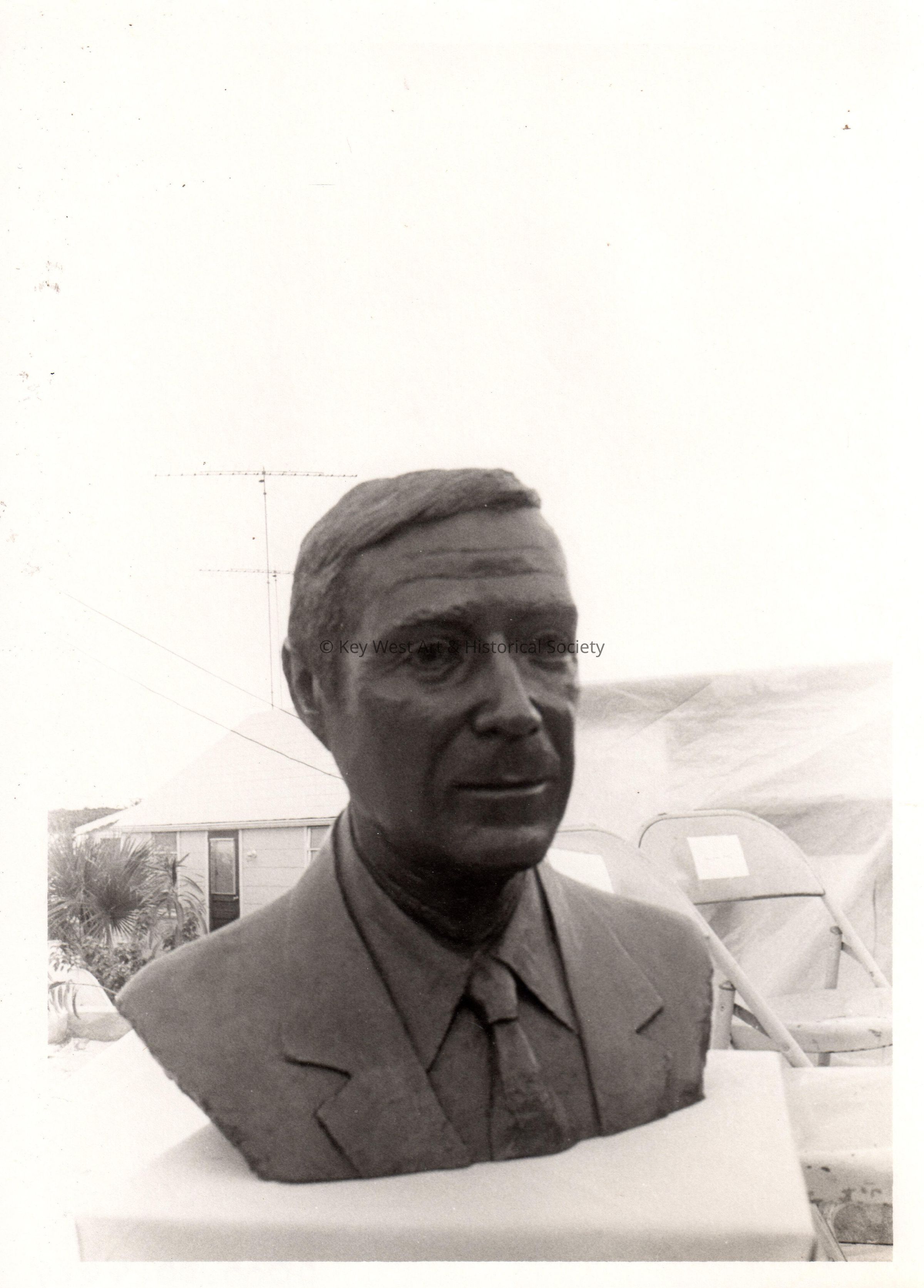 Bust from Loyalist Memorial Sculpture Garden, Green Turtle Cay; © Key West Art & Historical Society