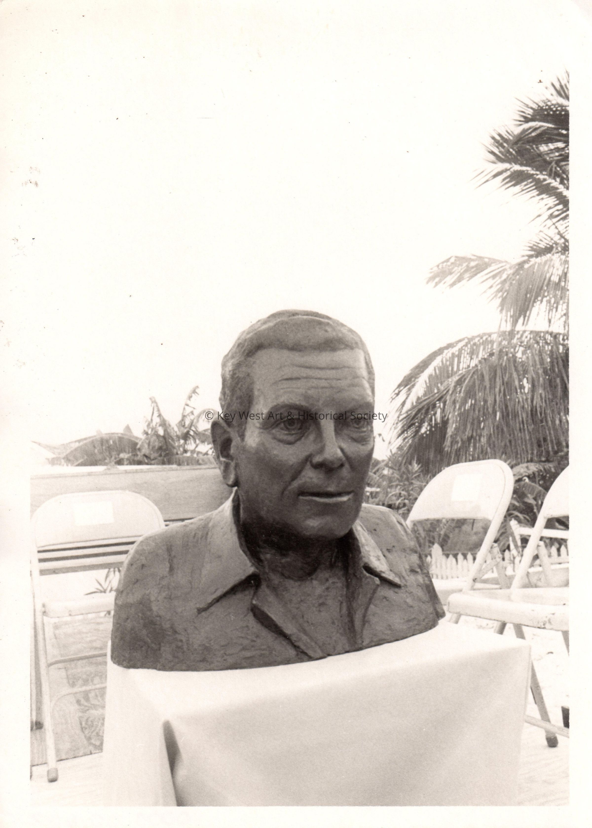Bust from Loyalist Memorial Sculpture Garden, Green Turtle Cay; © Key West Art & Historical Society