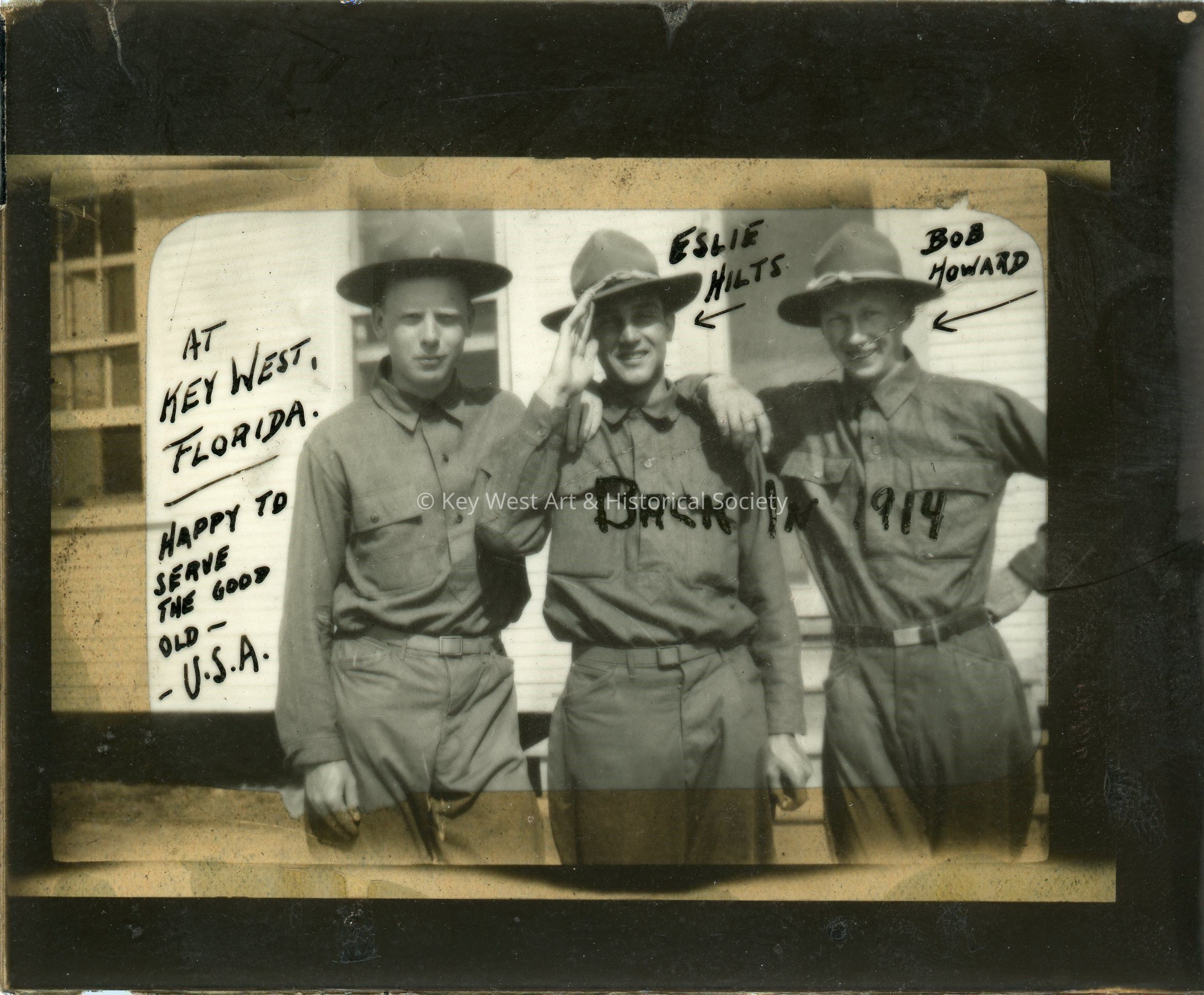 Army Soldiers in Key West; © Key West Art & Historical Society