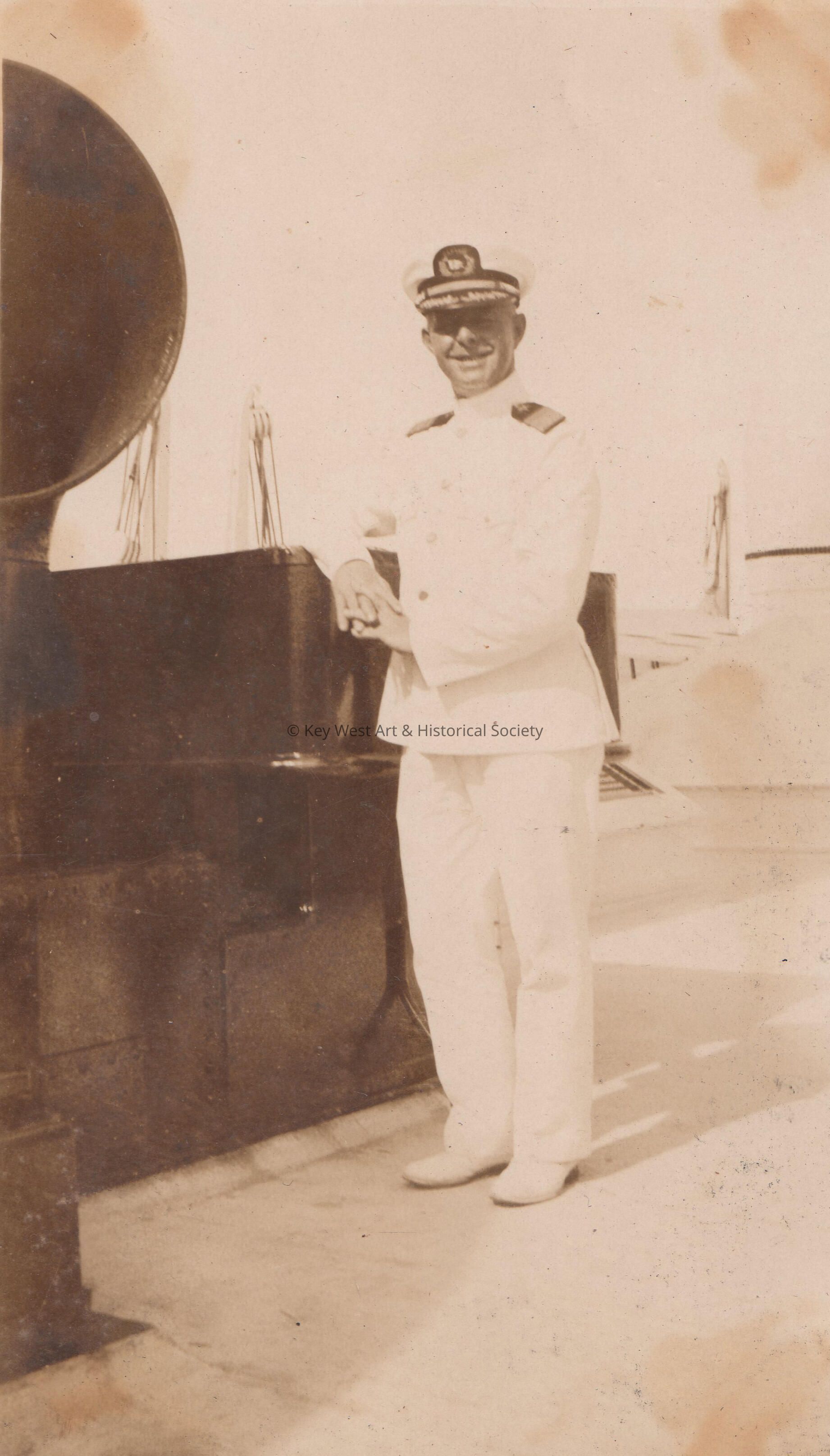 An officer on a ship picture number 1
