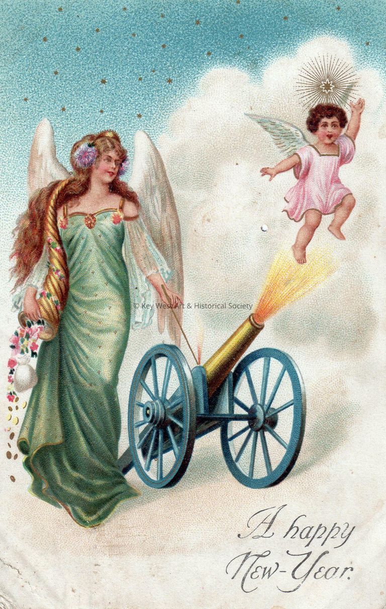 A Happy New Year; © Key West Art & Historical Society