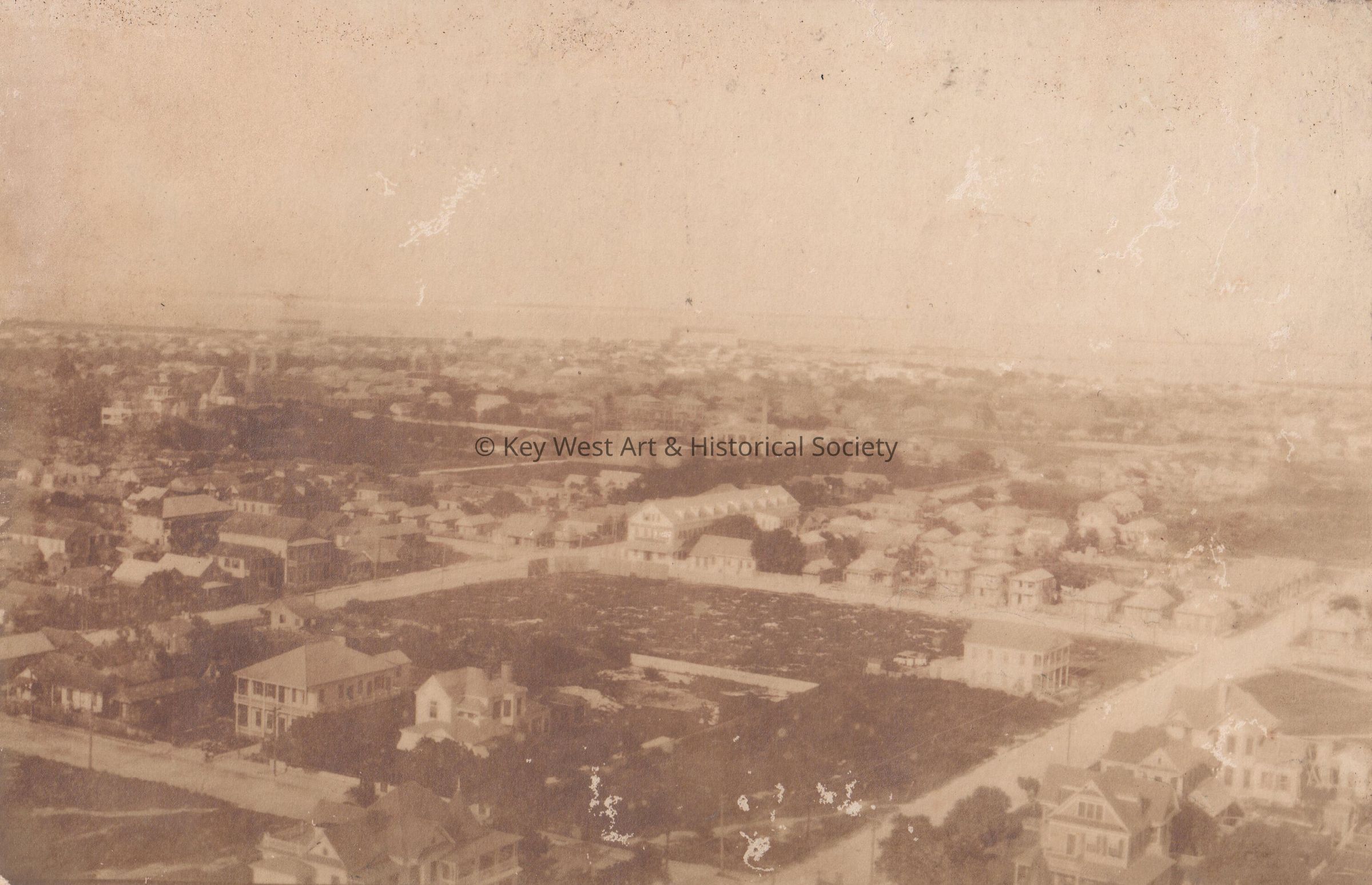 Aerial view of town picture number 1