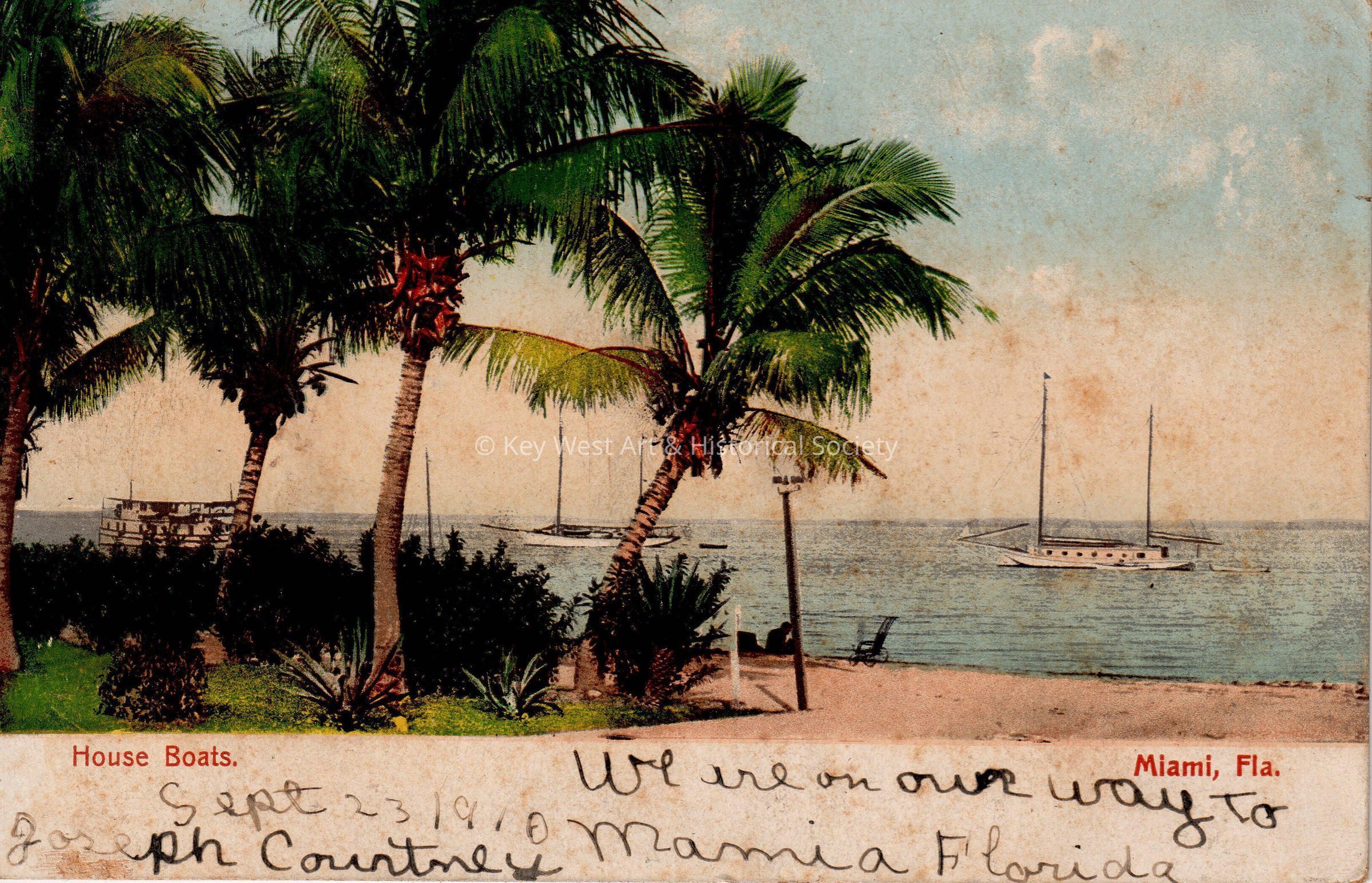 House Boats, Miami, Florida