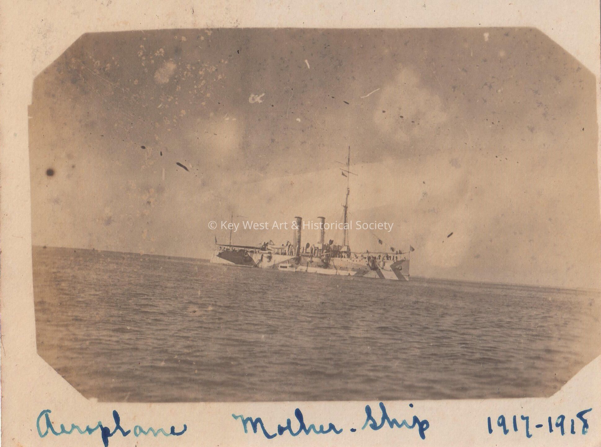 Airplane Mother Ship at Sea; Copyright: © Key West Art & Historical Society; Origformat: Print-Photographic