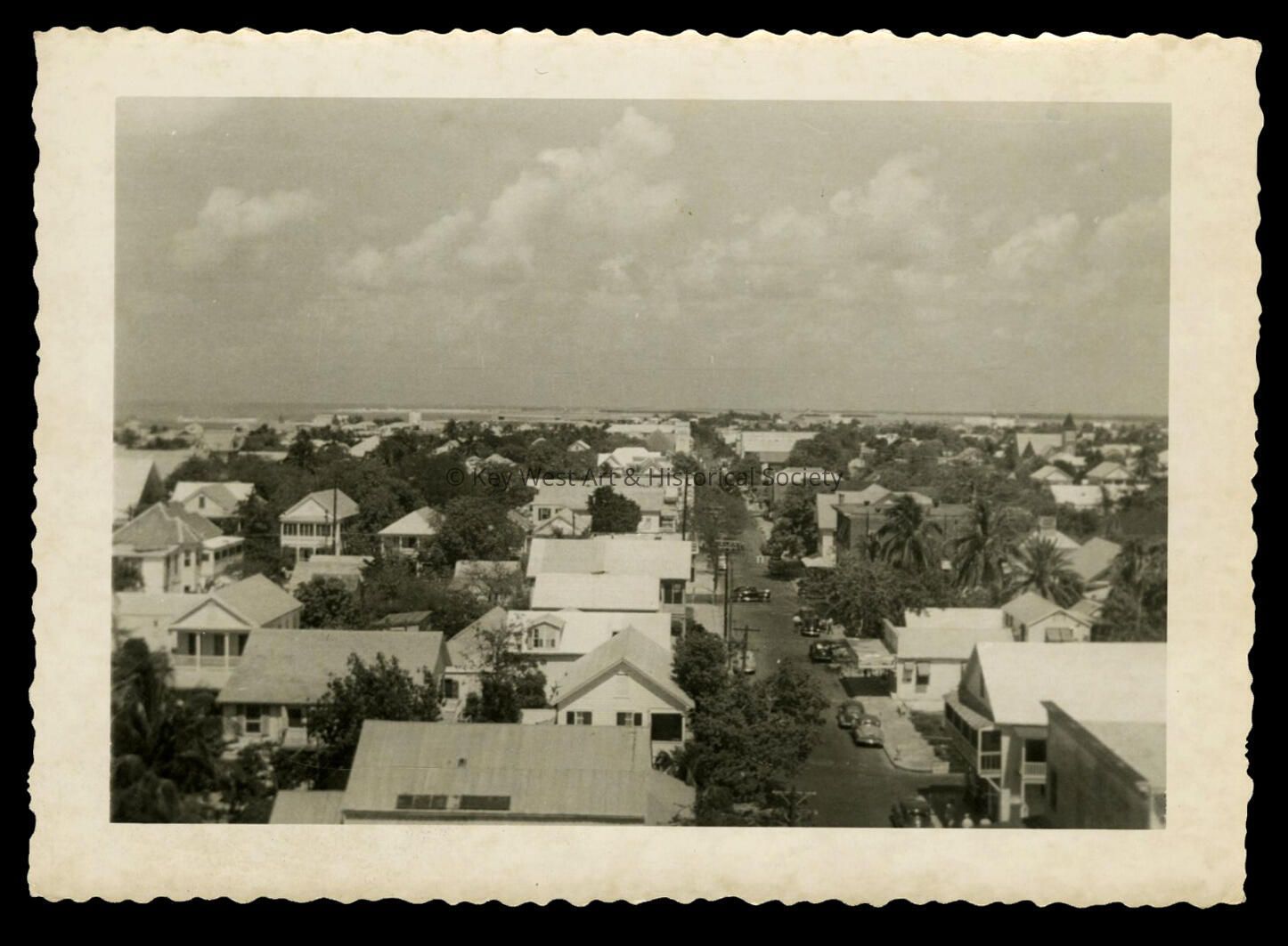 Aerial View of Key West from La Concha Hotel; © Key West Art & Historical Society