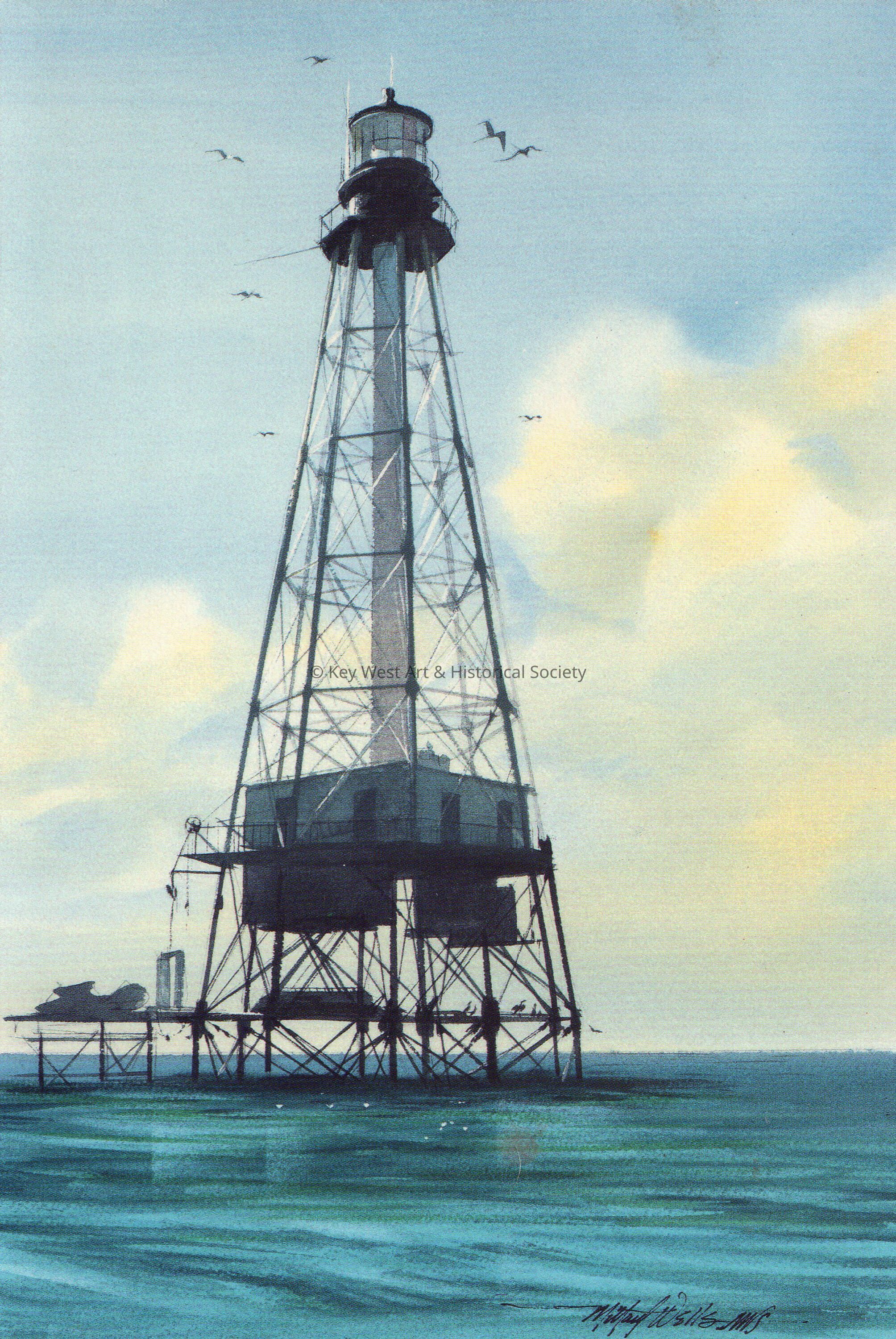 Alligator Reef Light; © Key West Art & Historical Society