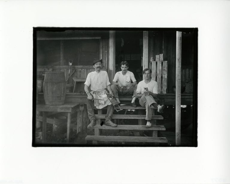 Butchers at Pigeon Key