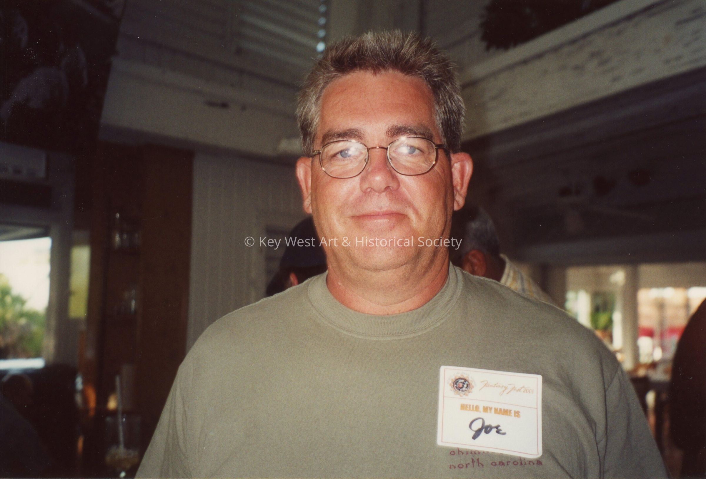 A man by the name of Joe at a FF party.