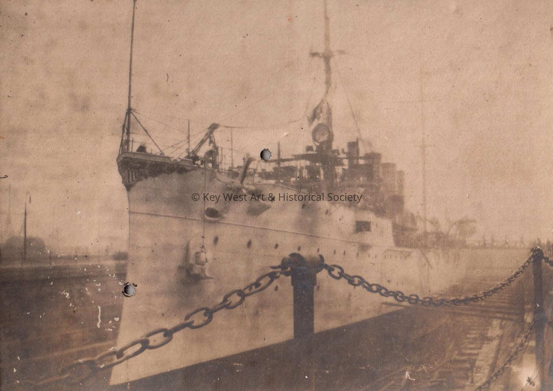 A large ship; Copyright: © Key West Art & Historical Society; Origformat: Print-Photographic
