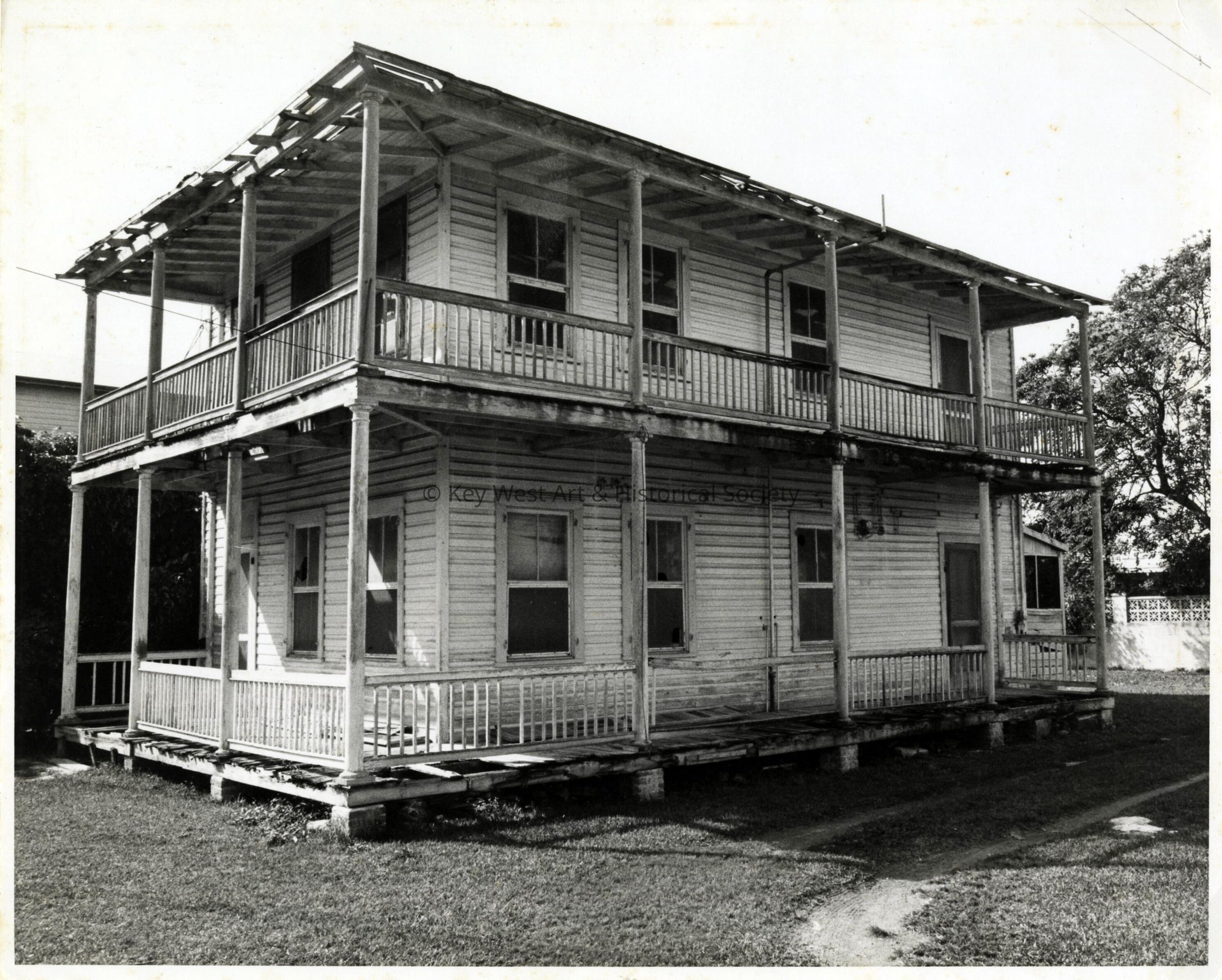 House on Von Phister Street; © Key West Art & Historical Society
