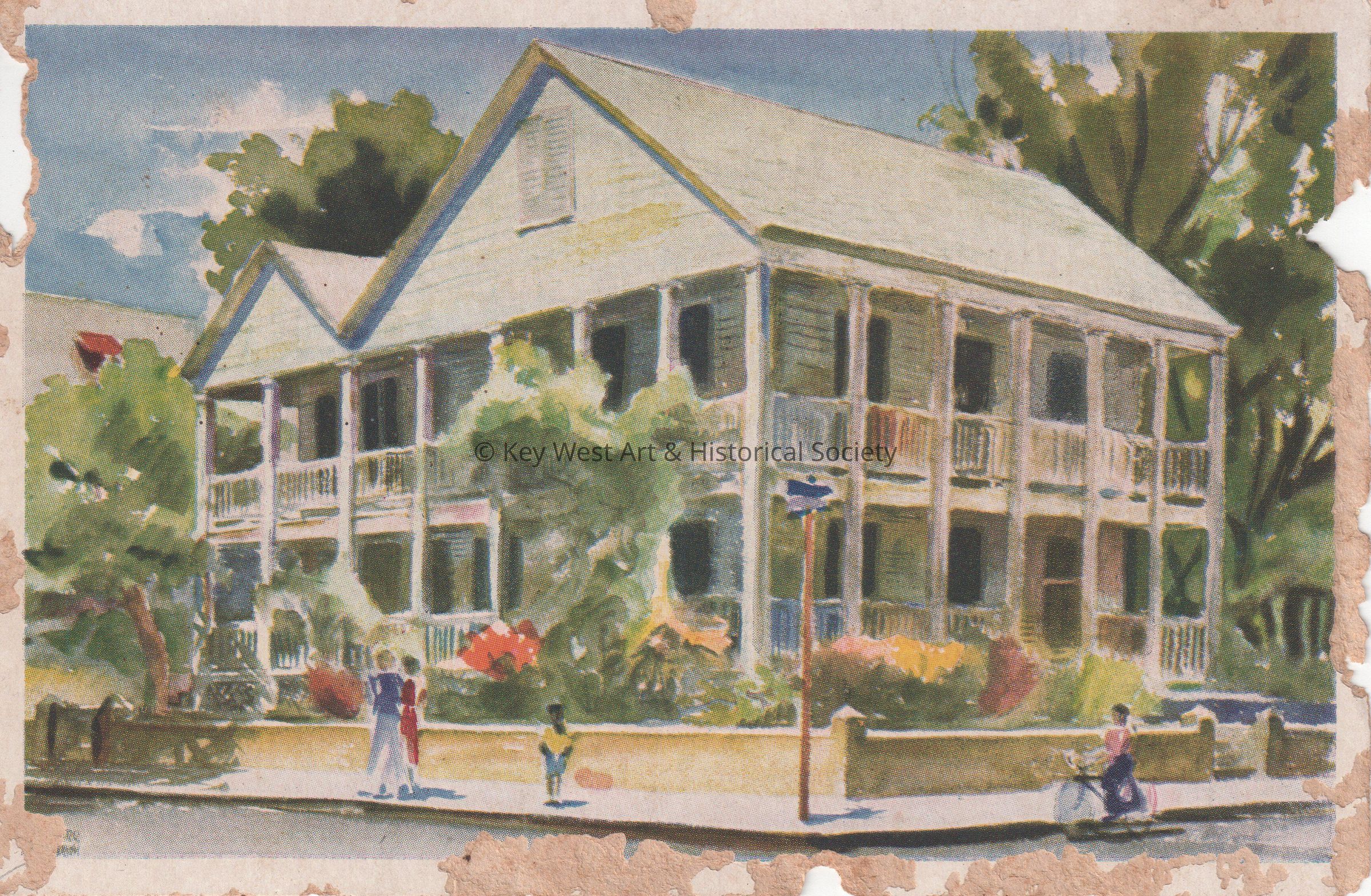 House from the Bahamas, Key West, Florida; © Key West Art & Historical Society