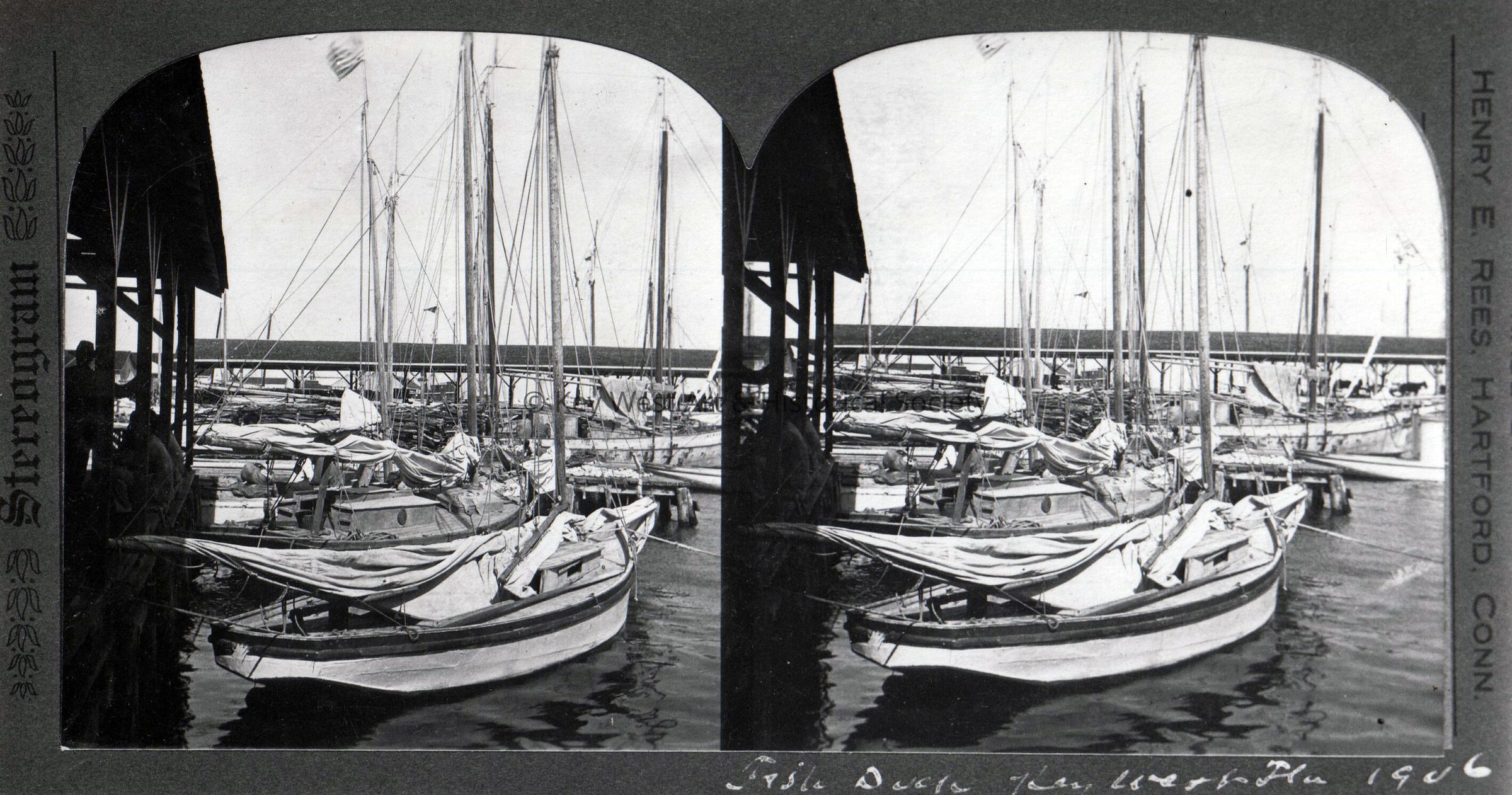 Fish Docks, Key West, Fla.; © Key West Art & Historical Society