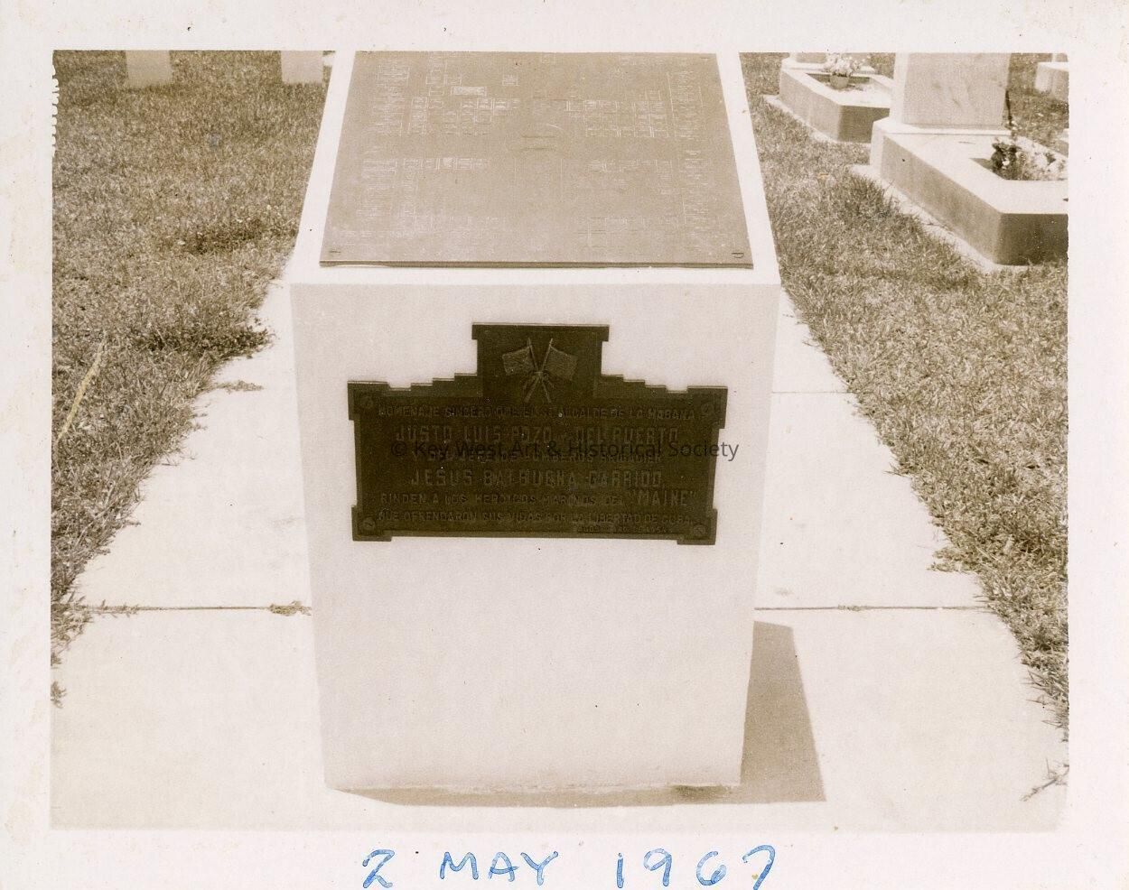A plaque