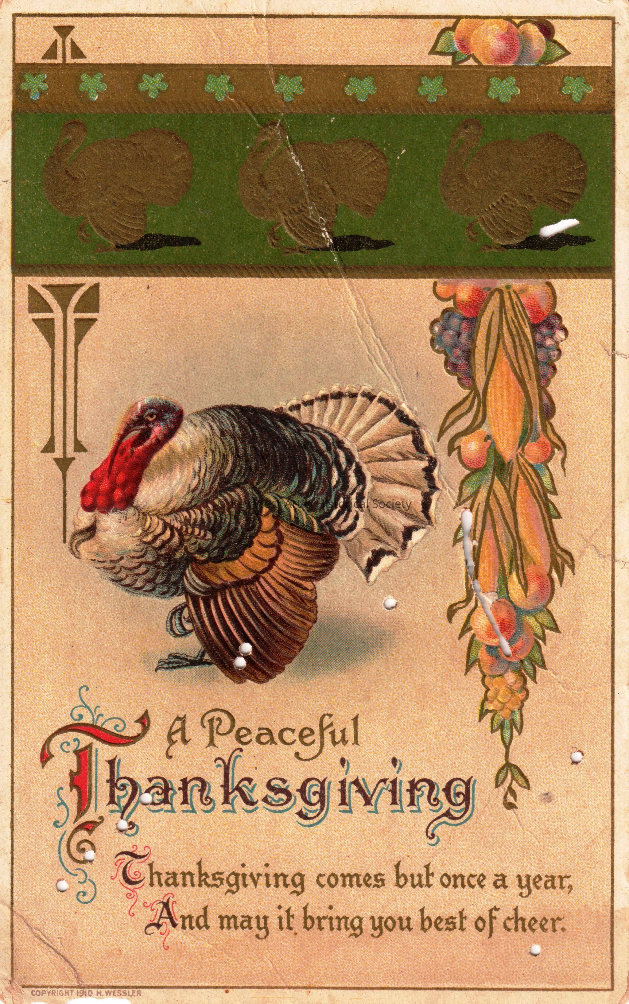 A Peaceful Thanksgiving; © Key West Art & Historical Society