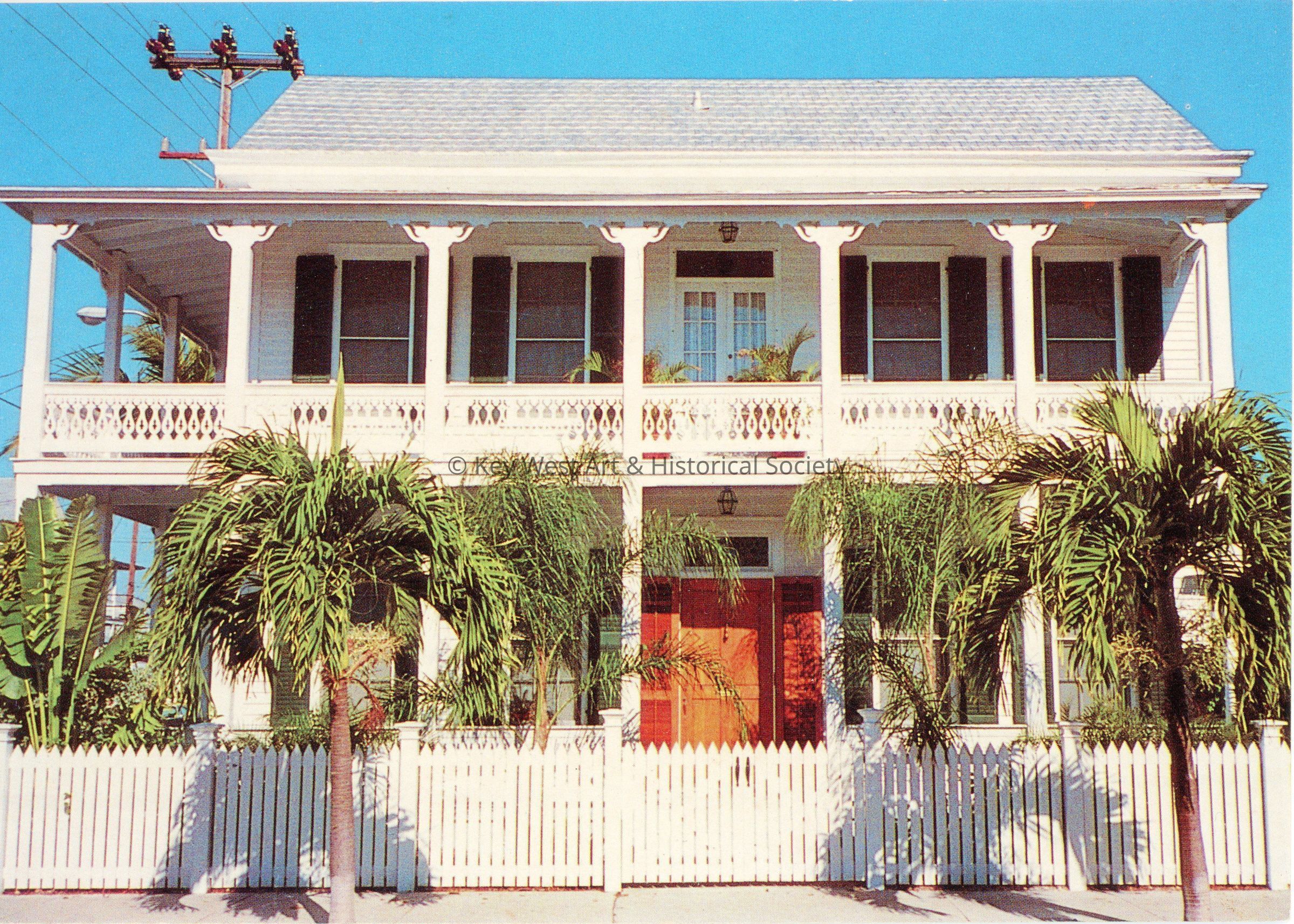 Affluent Conch Family Home; © Key West Art & Historical Society