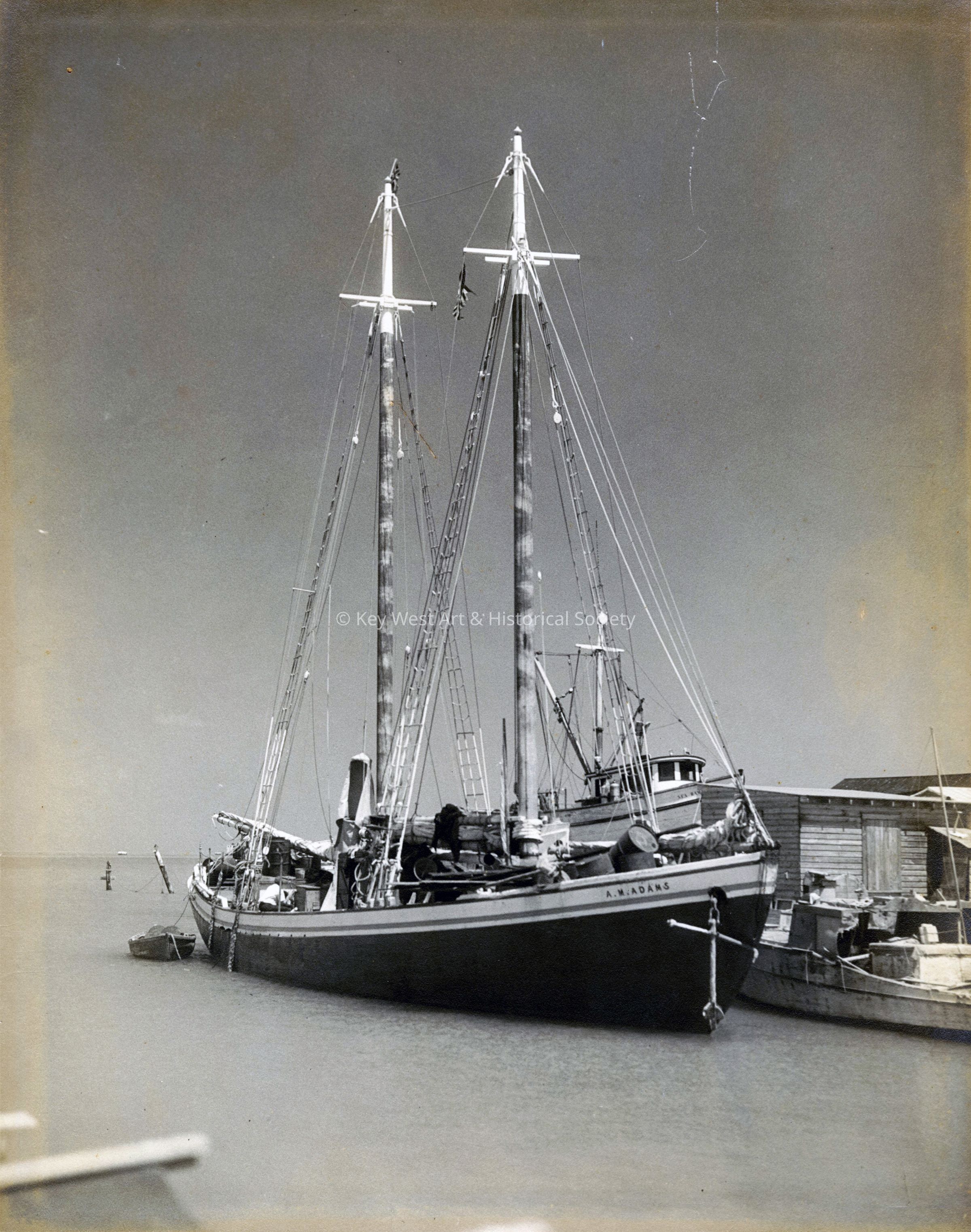 A MAITLAND ADAMS at Thompson Dock; © Key West Art & Historical Society