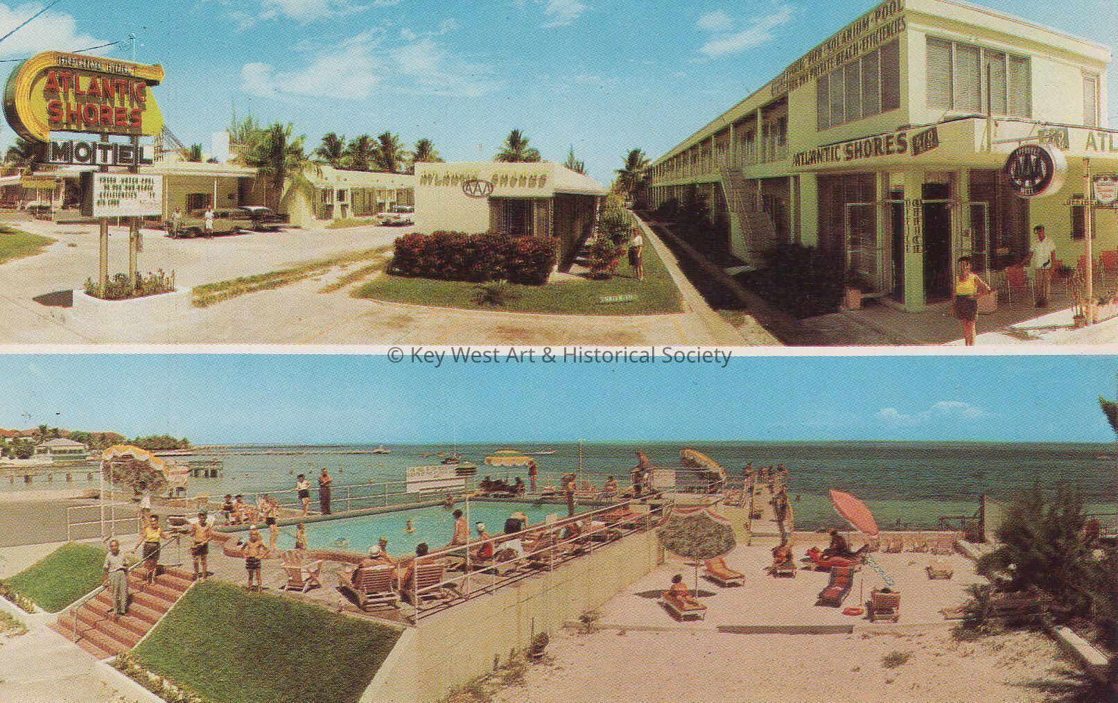 Atlantic Shores Motel; © Key West Art & Historical Society