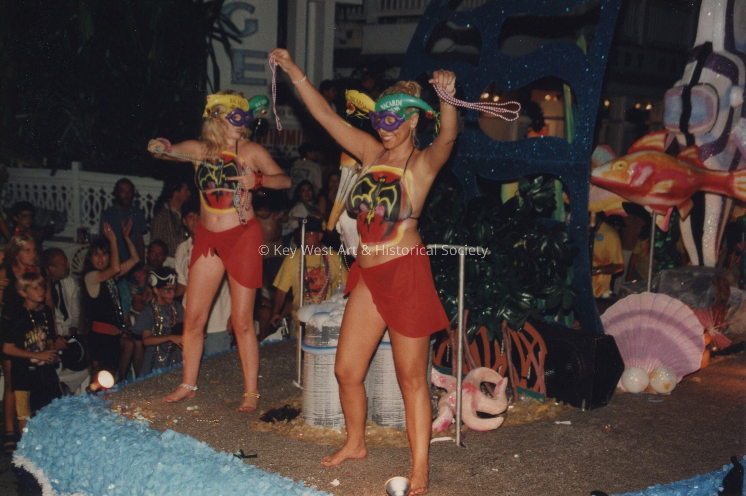 A float in the parade.