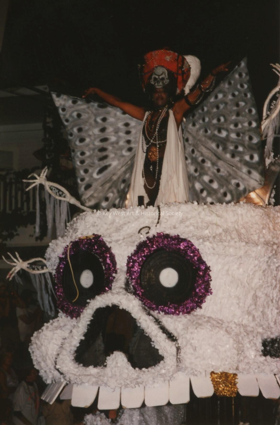 A float in the parade.