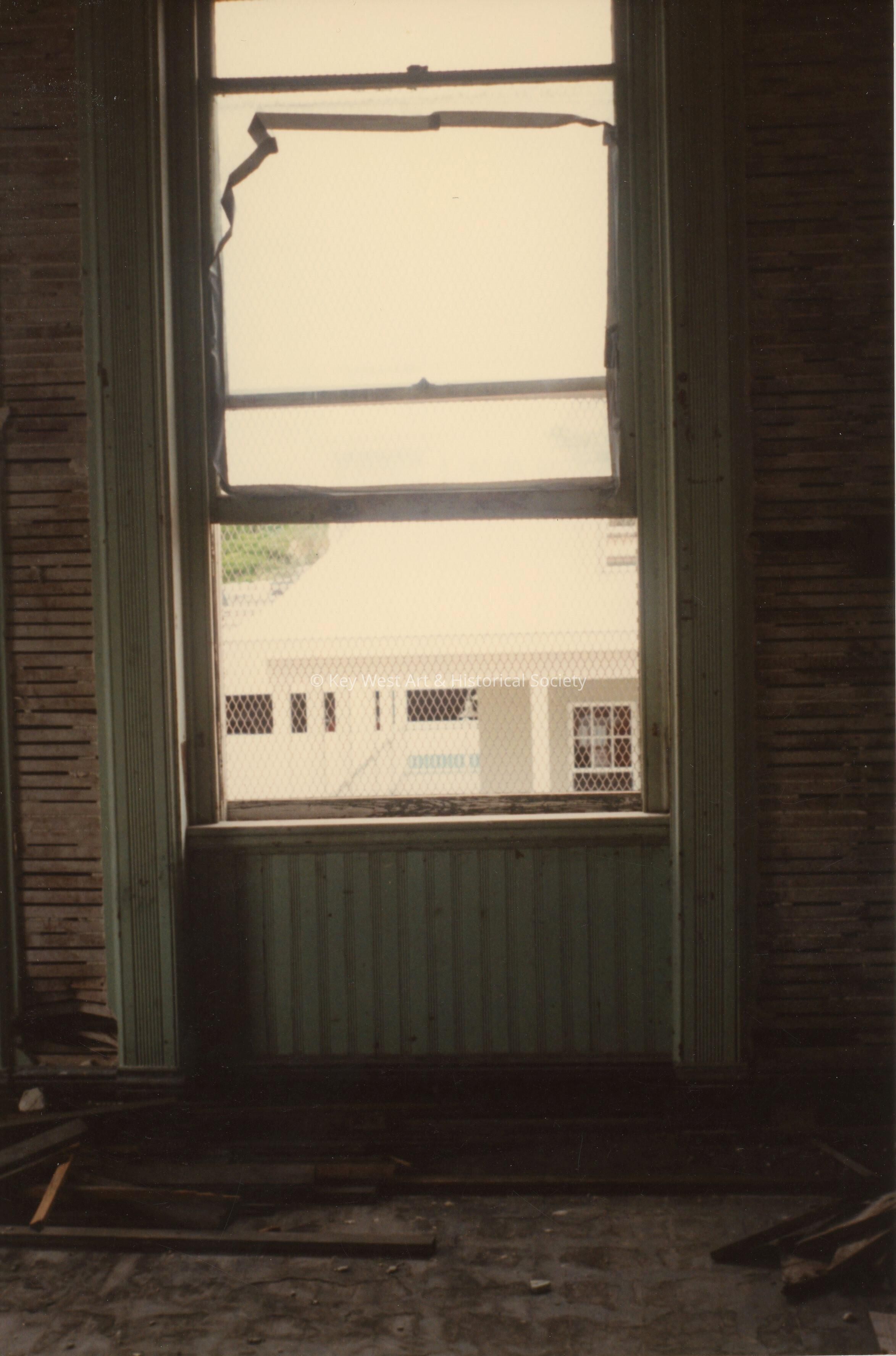 An interior window.