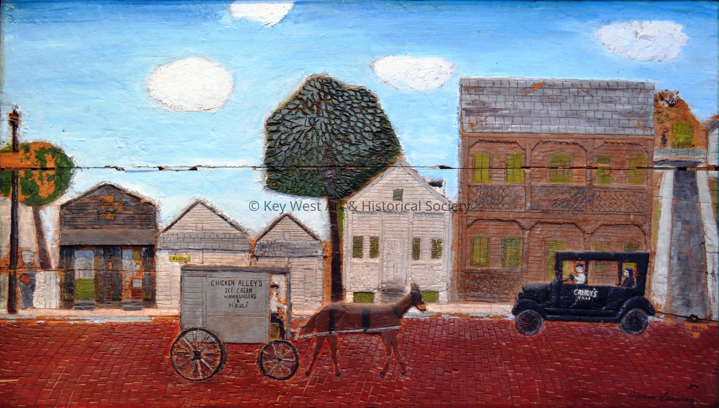 Bahama & Fleming (Chicken Alley); © Key West Art & Historical Society
