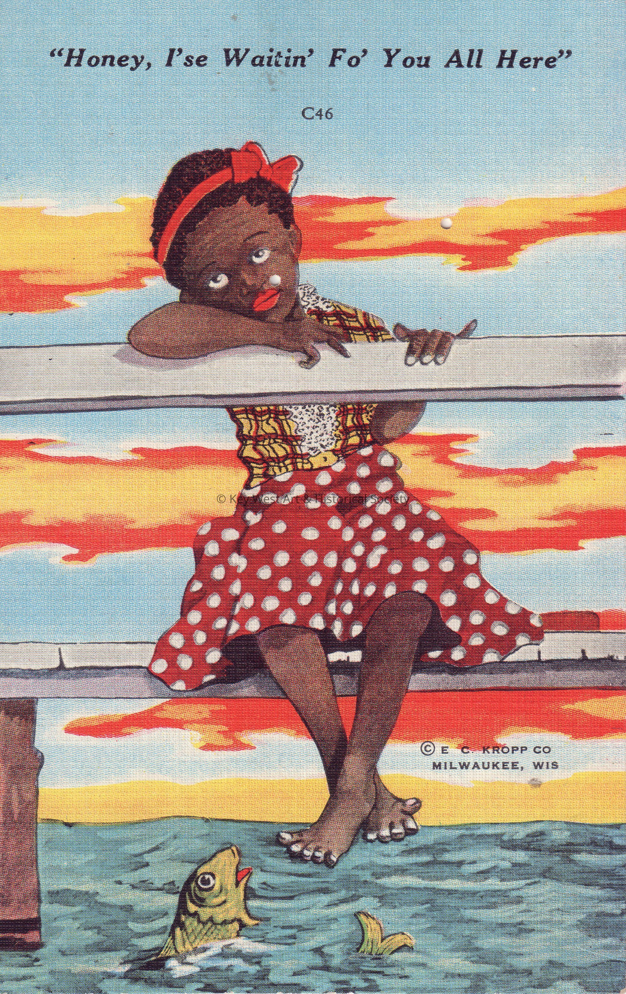 Honey, I'se Waitin' Fo' You all Here; © Key West Art & Historical Society